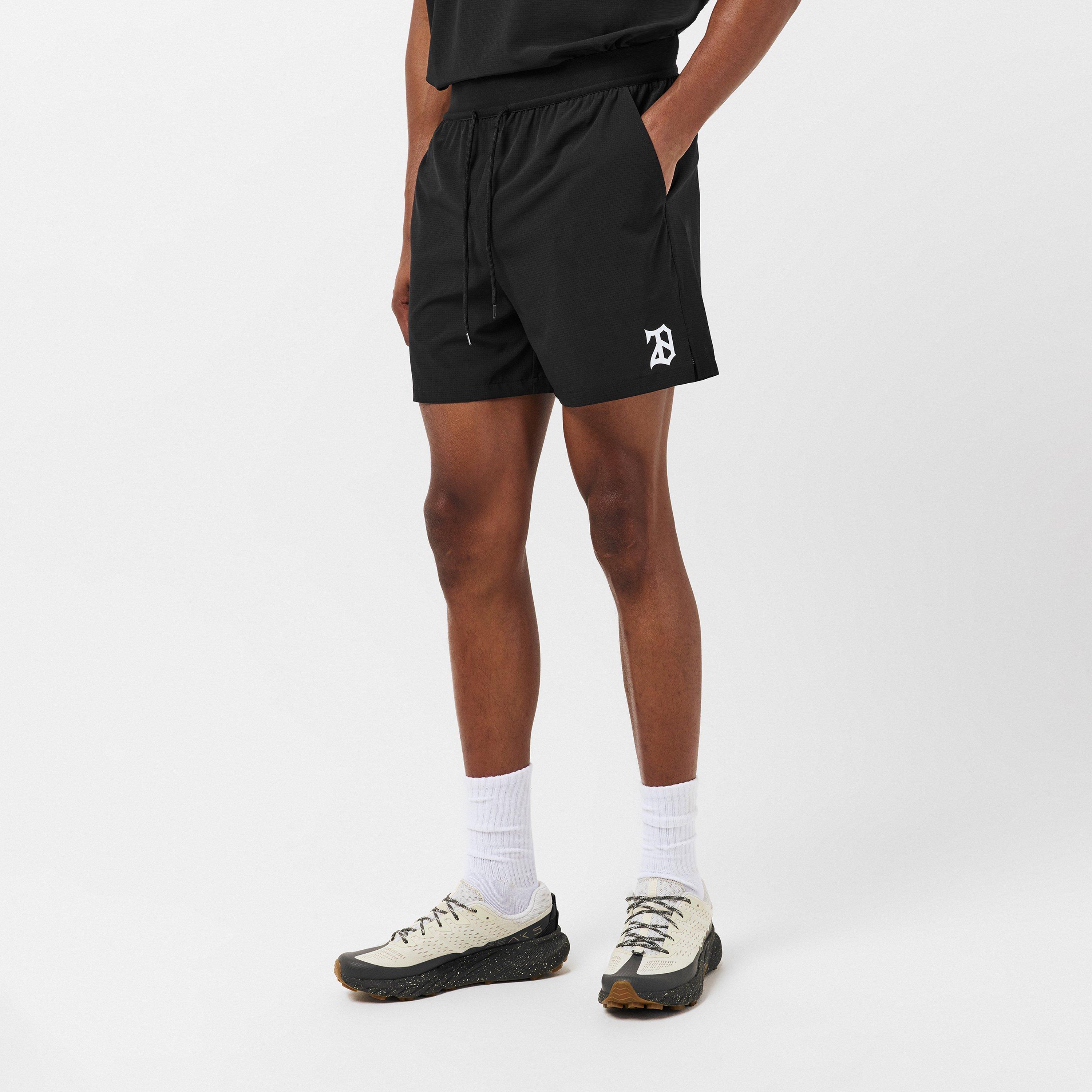 Black - 28 Club - Men's Performance Gym Shorts - 3