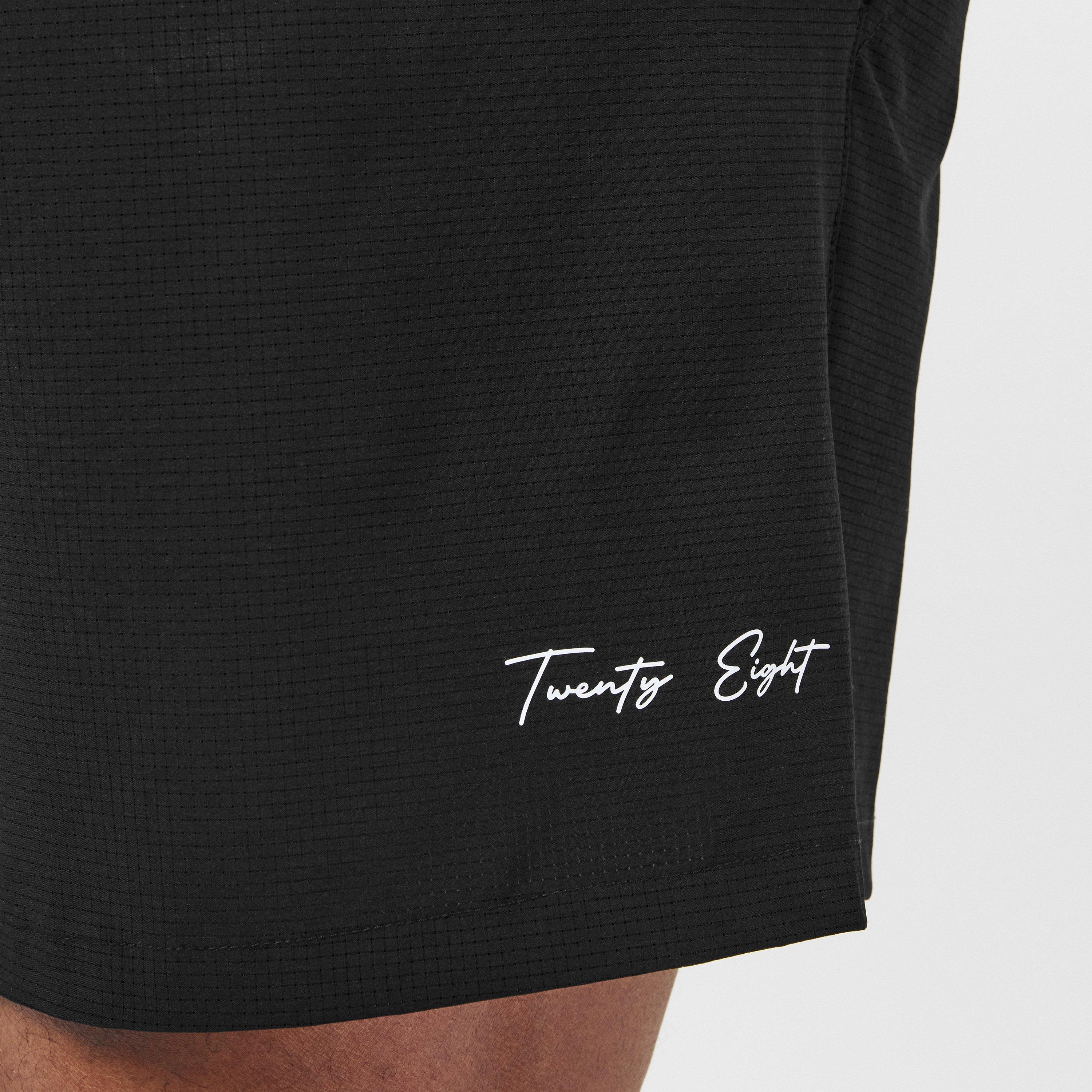 Black - 28 Club - Men's Performance Gym Shorts - 5