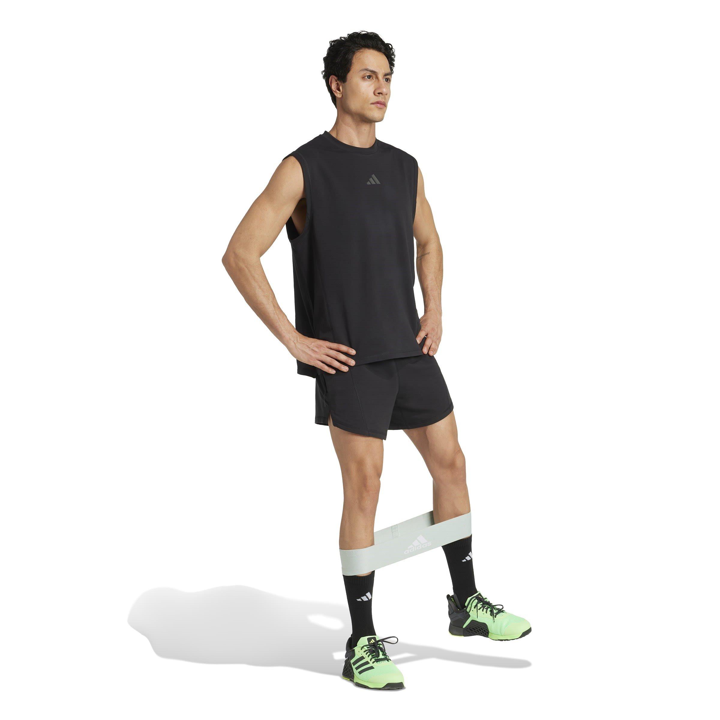 NERO - adidas - D4T X Performance Gym Shorts - 6