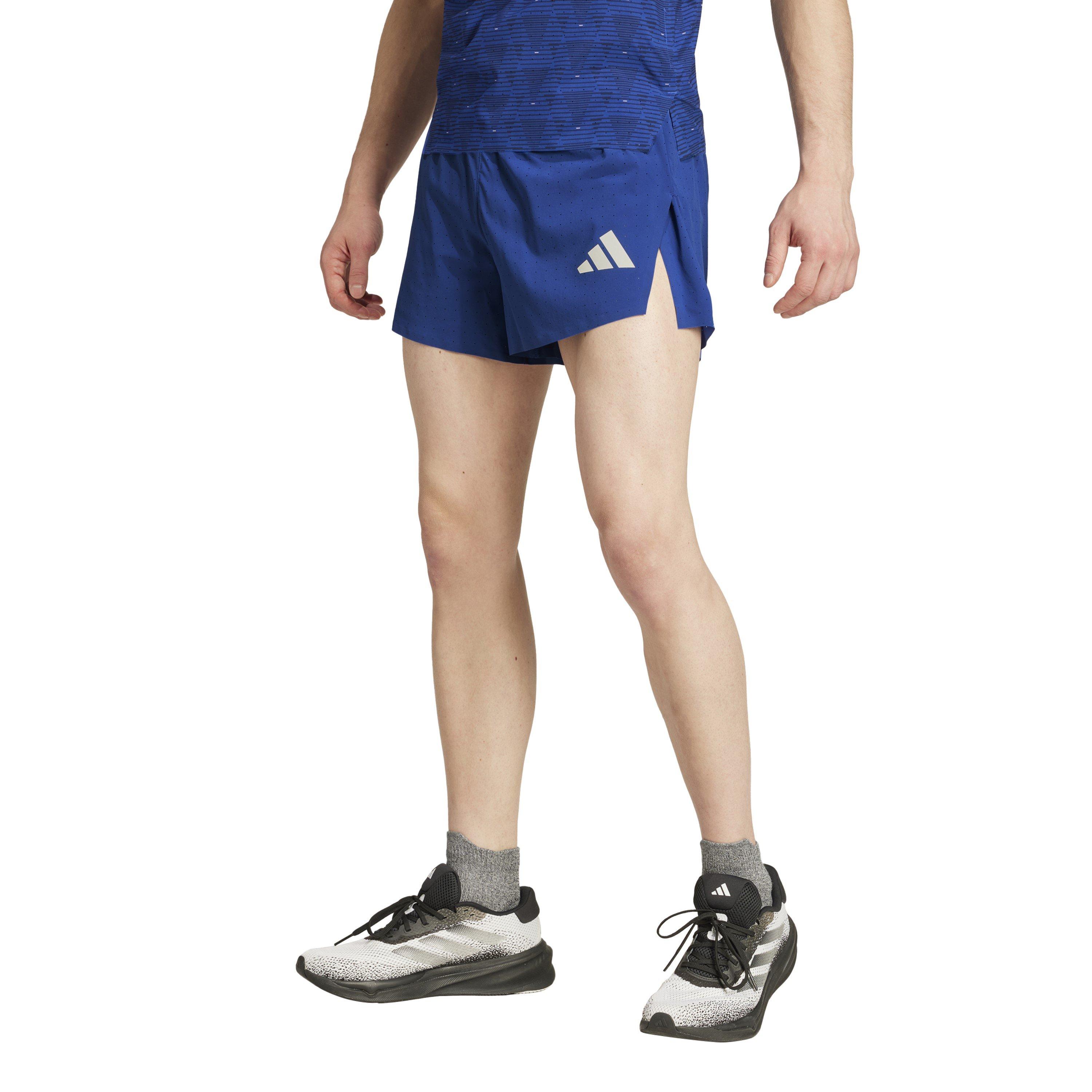 Semi Lucid Blue - adidas - Split Sho 3 M Gym Short Mens - 2