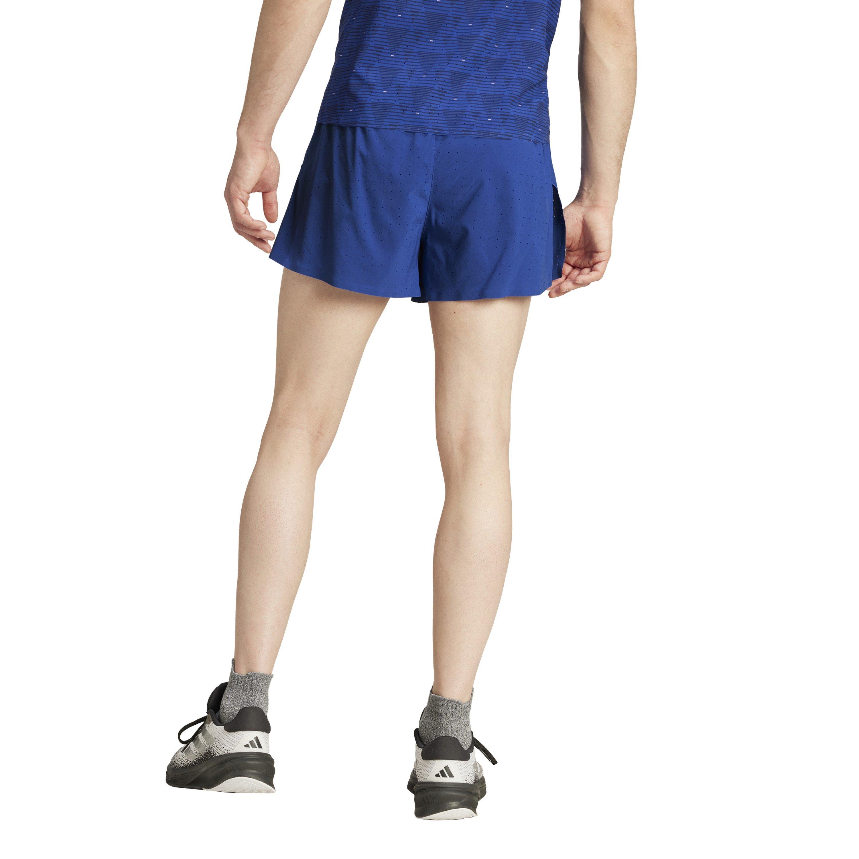 Semi Lucid Blue - adidas - Split Sho 3 M Gym Short Mens - 3