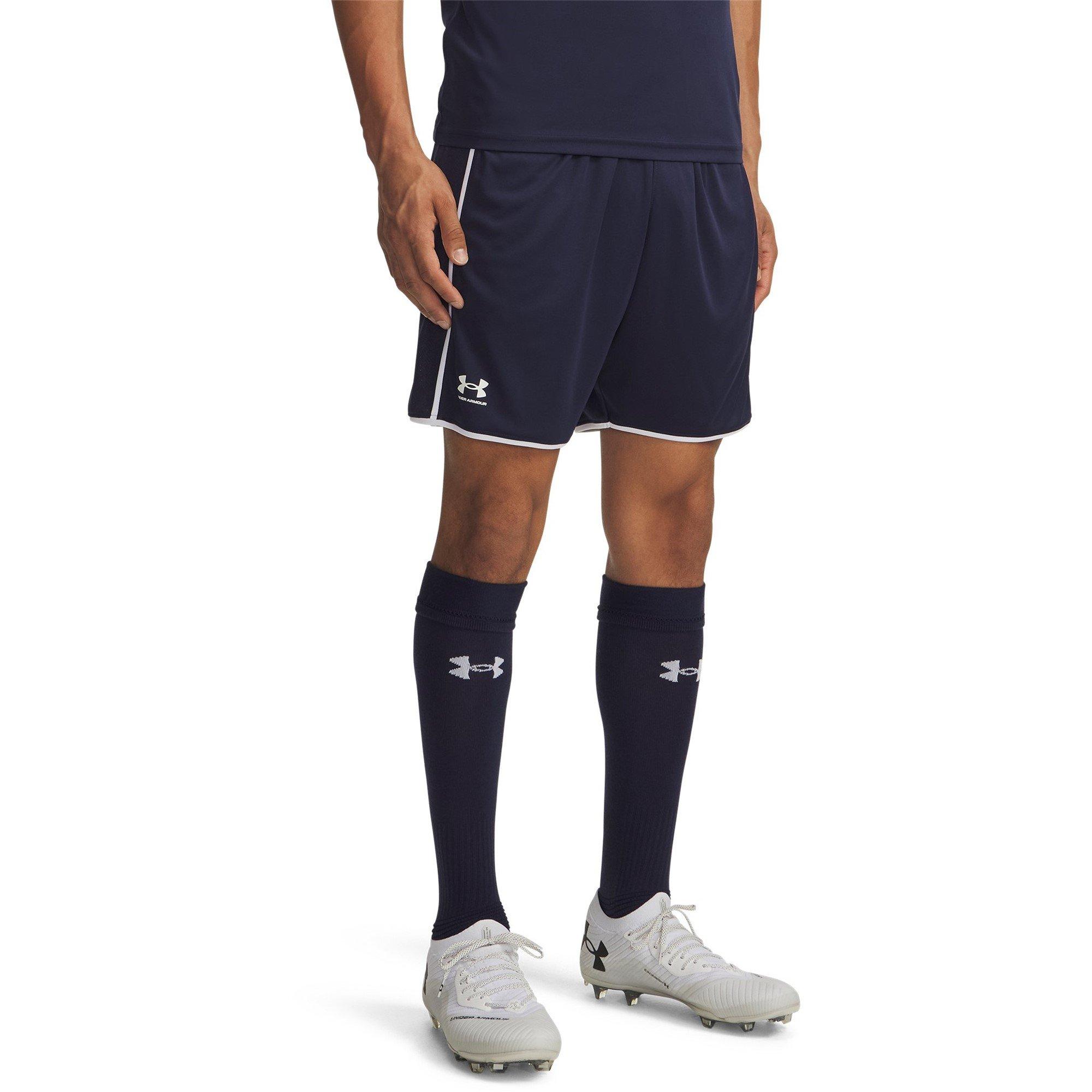 Under Armour Men's Chall Trainer Performance Gym Shorts - Navy/White - L