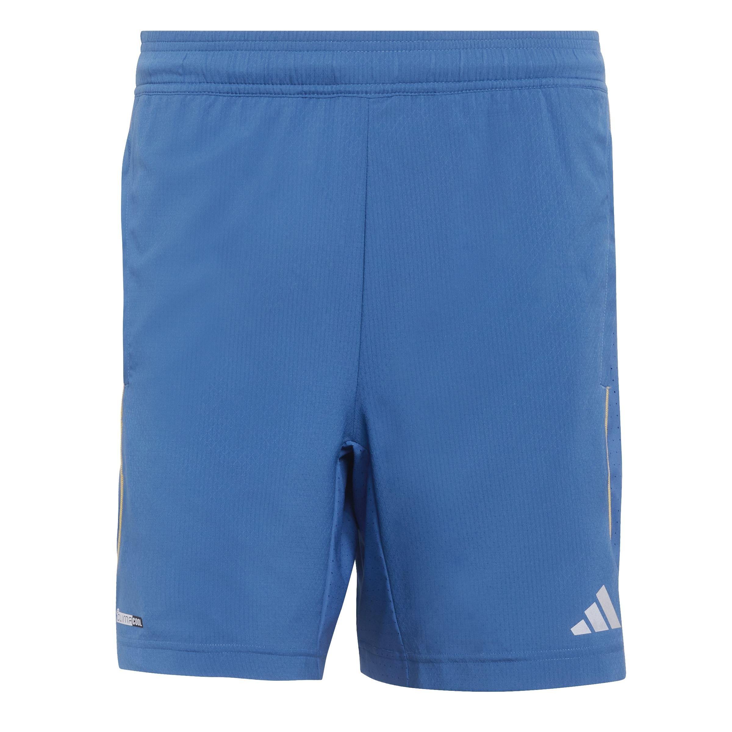 Benzin plava - adidas - Men's Performance Gym Shorts - 1