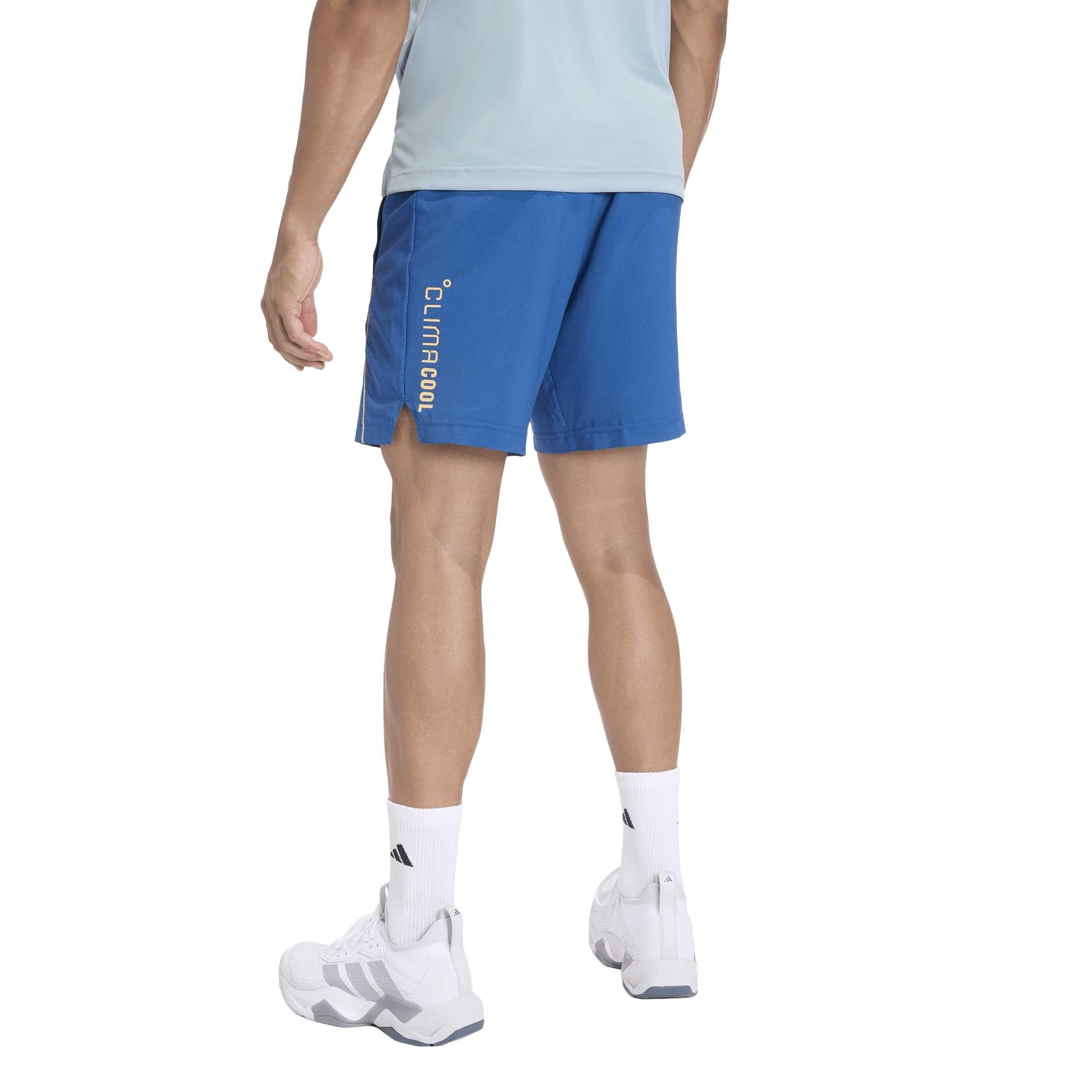 Benzin plava - adidas - Men's Performance Gym Shorts - 3