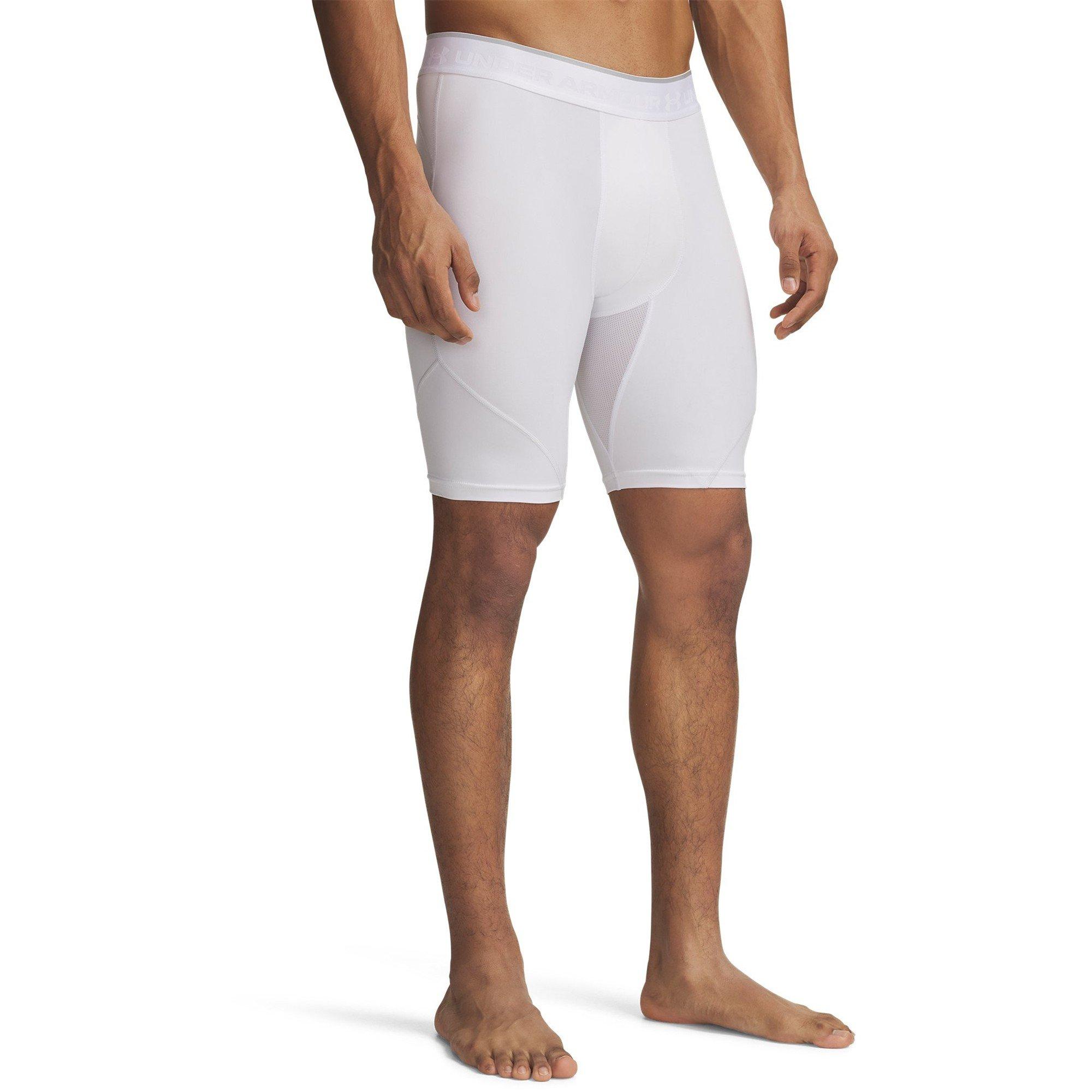 Under Armour Men's Performance Gym Shorts - White/Reflect - 2XL