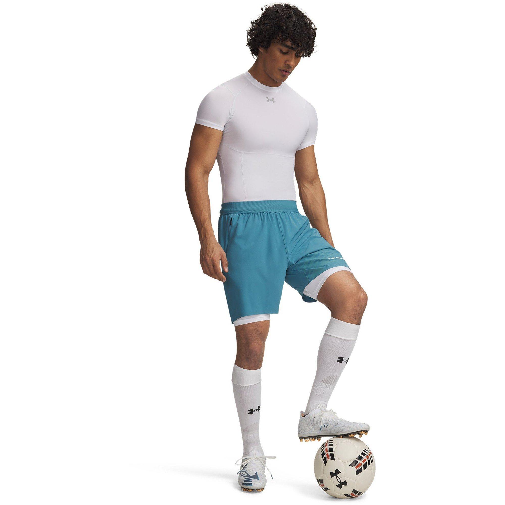 White/Reflect - Under Armour - Men's Performance Gym Shorts - 4