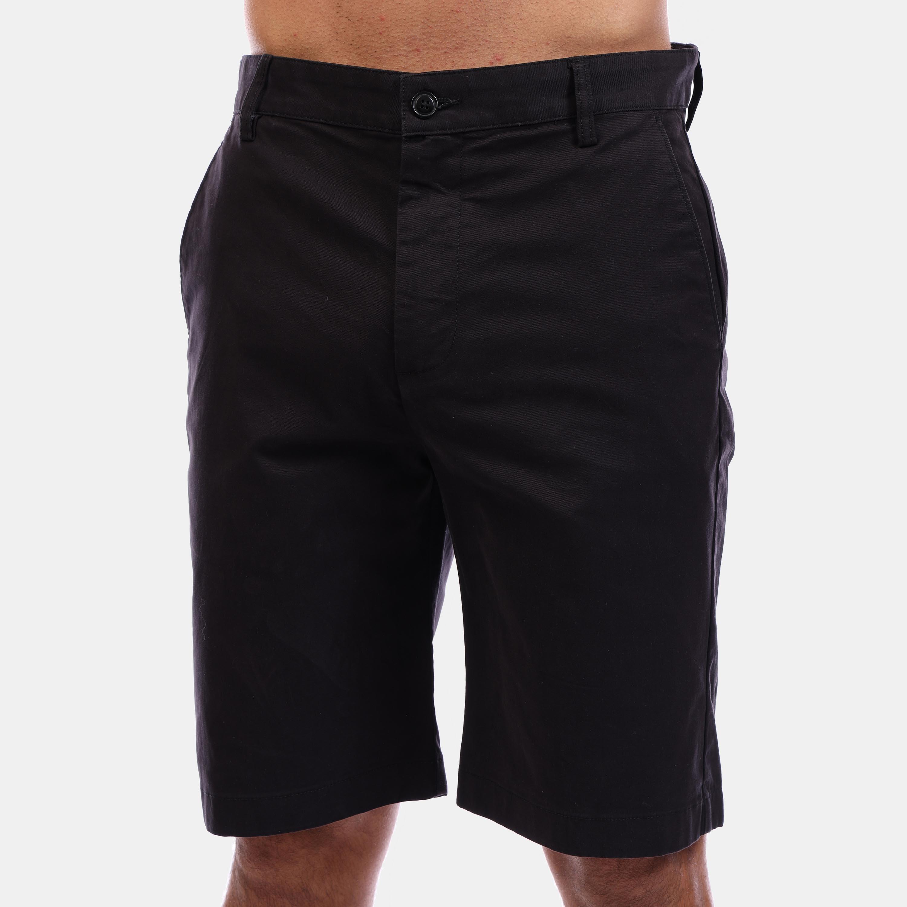 Black - Diesel - Men's Fleece Jogger Shorts - 3