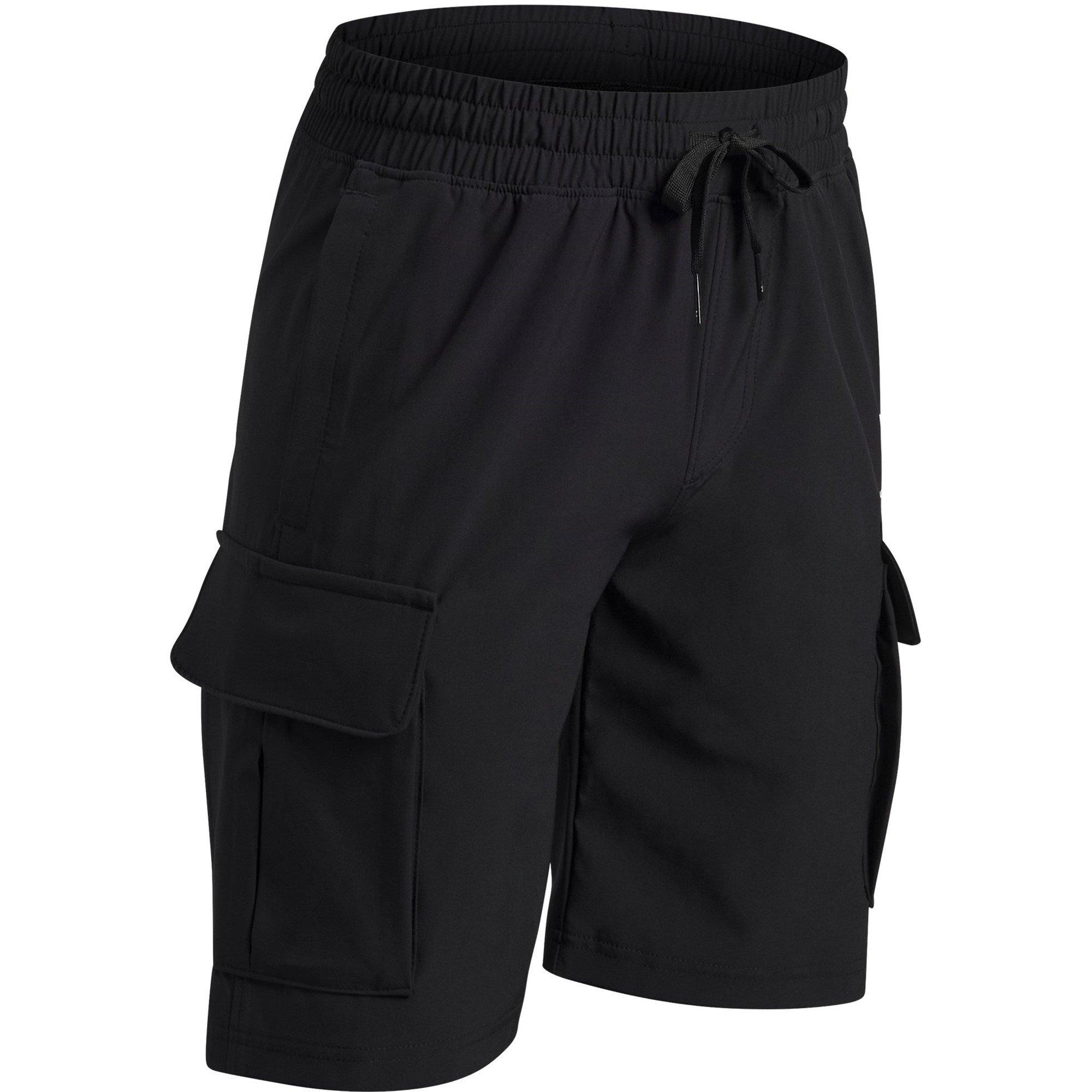 Black/White - Under Armour - Kids' Cargo Shorts - 3
