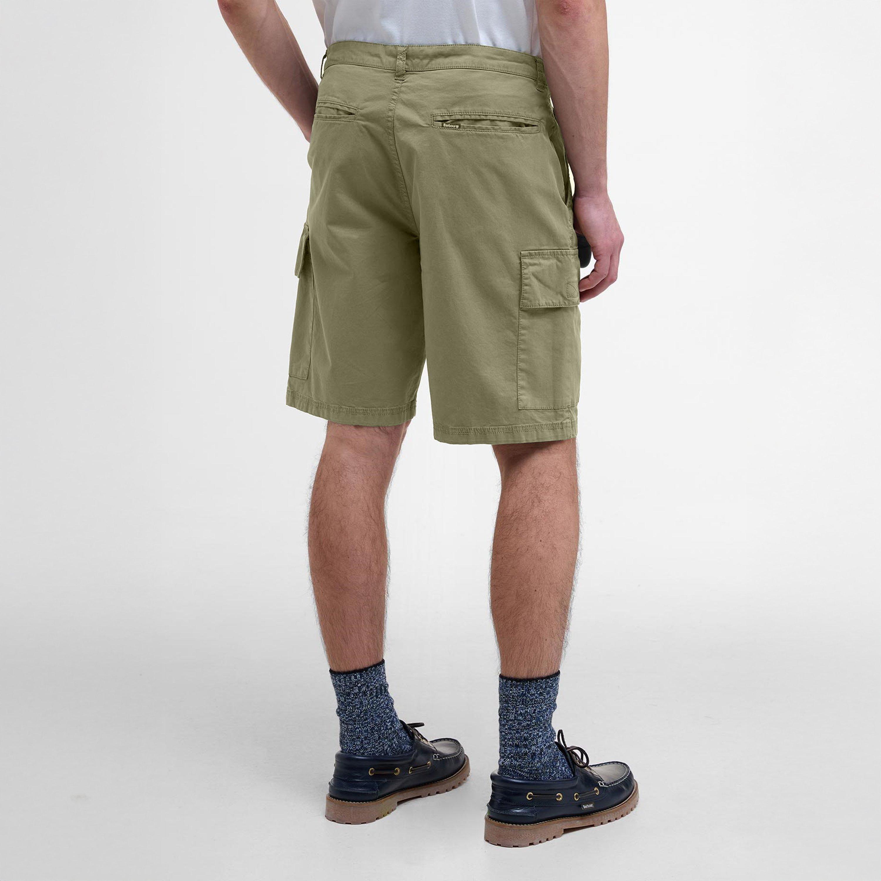 Light Moss GN15 - Barbour - Men's Cargo Shorts - 3