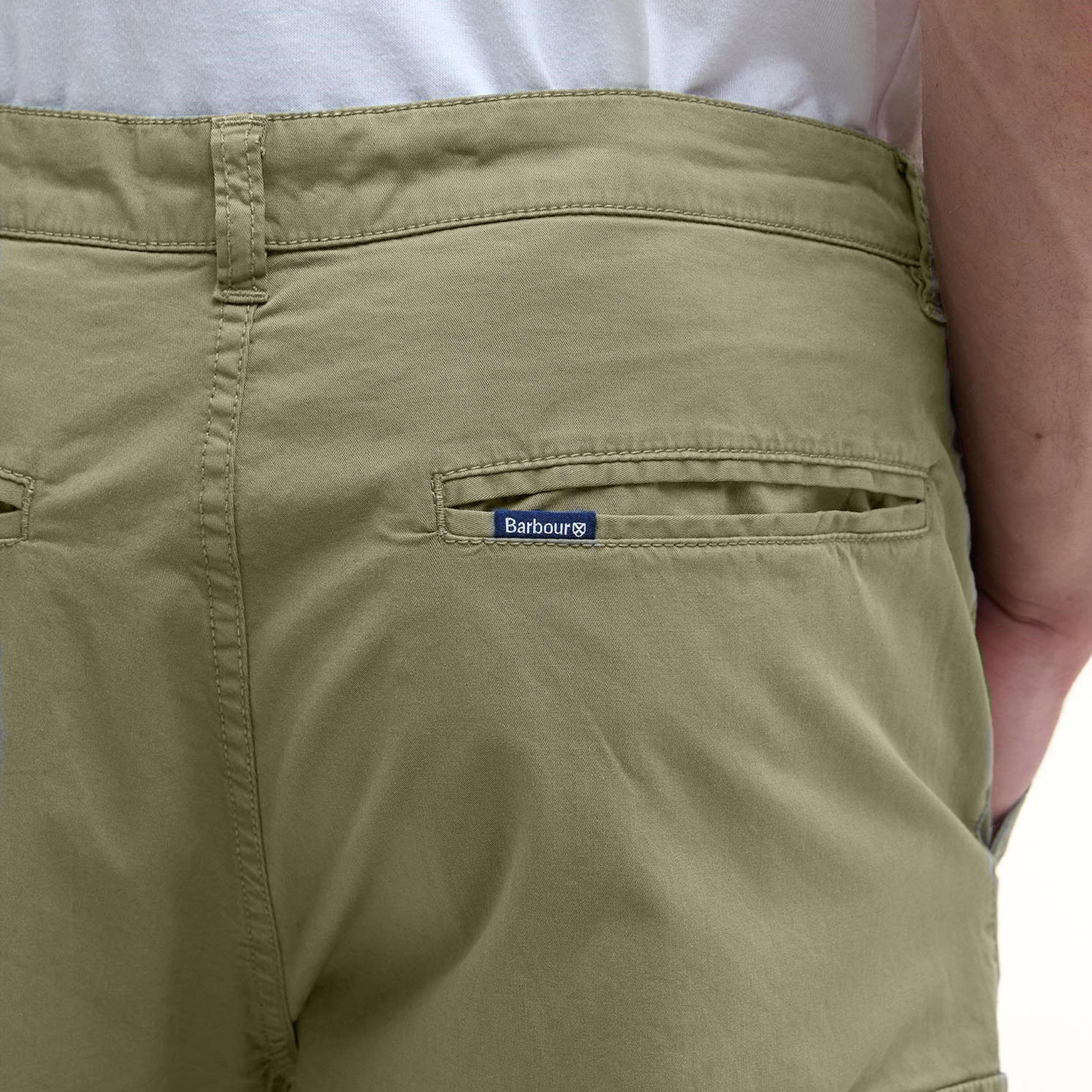 Light Moss GN15 - Barbour - Men's Cargo Shorts - 5