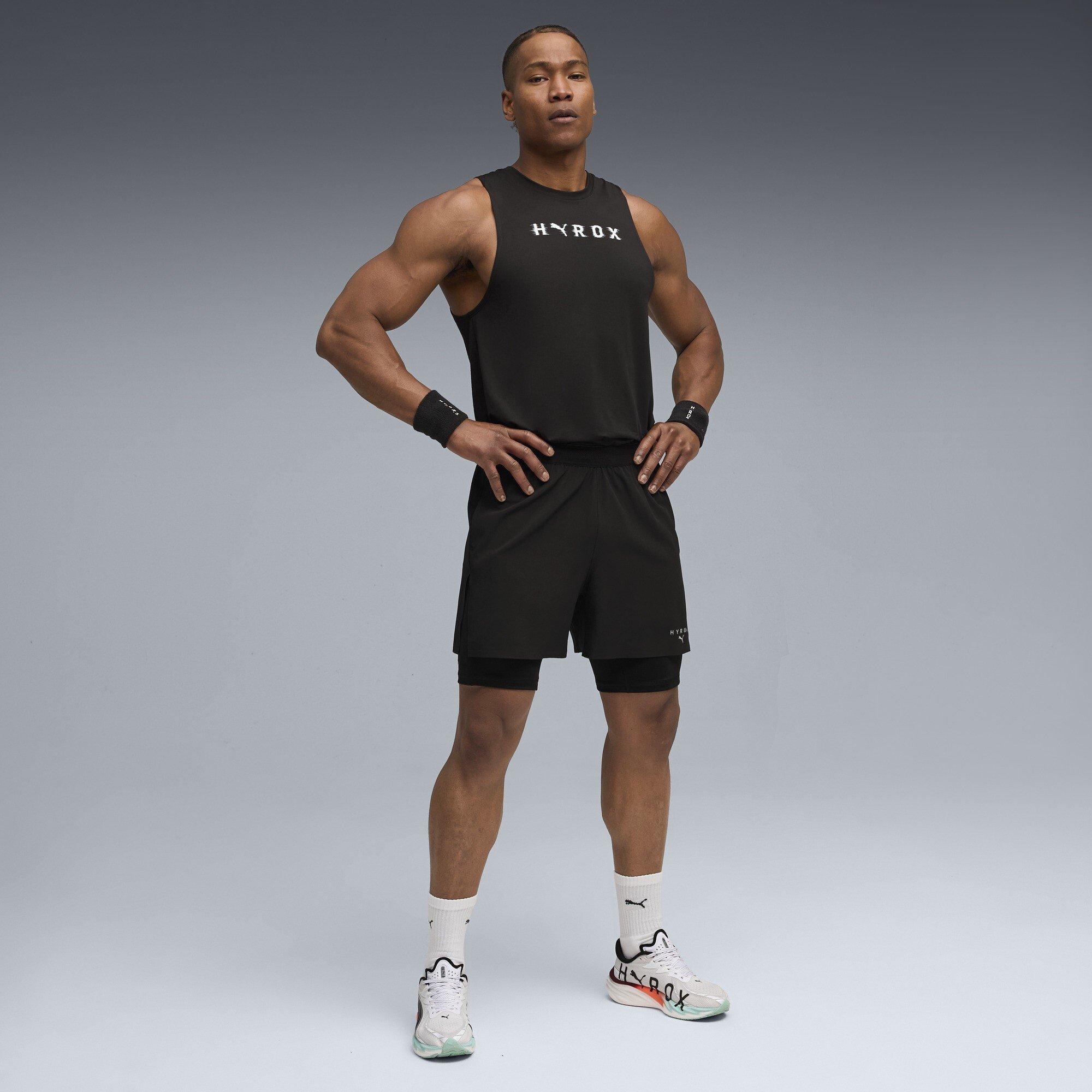 Negro Puma - Puma - Hyrox 2-in-1 Performance Gym Shorts - 7