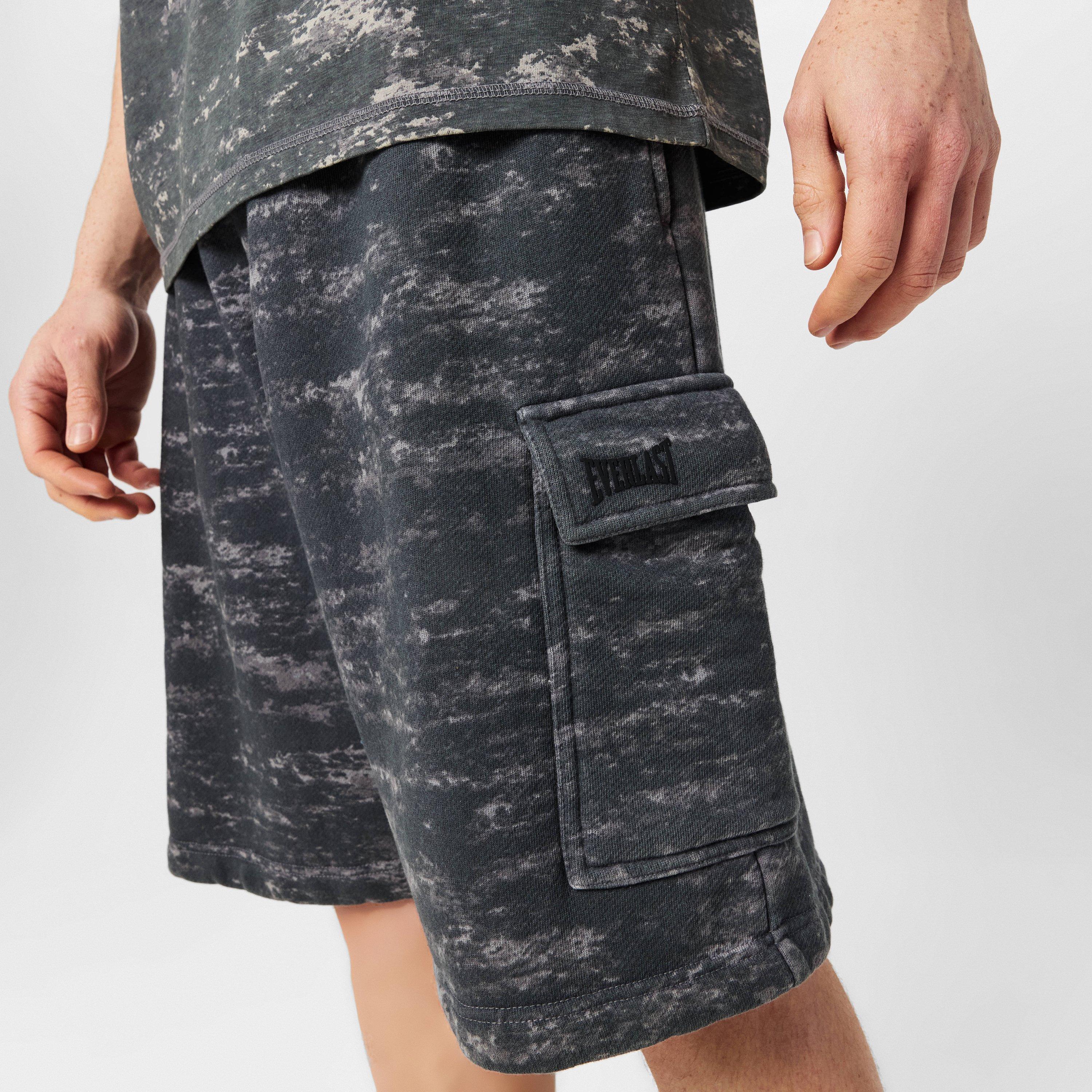 Grey Camo - Everlast - Cargo Shorts mens - 3