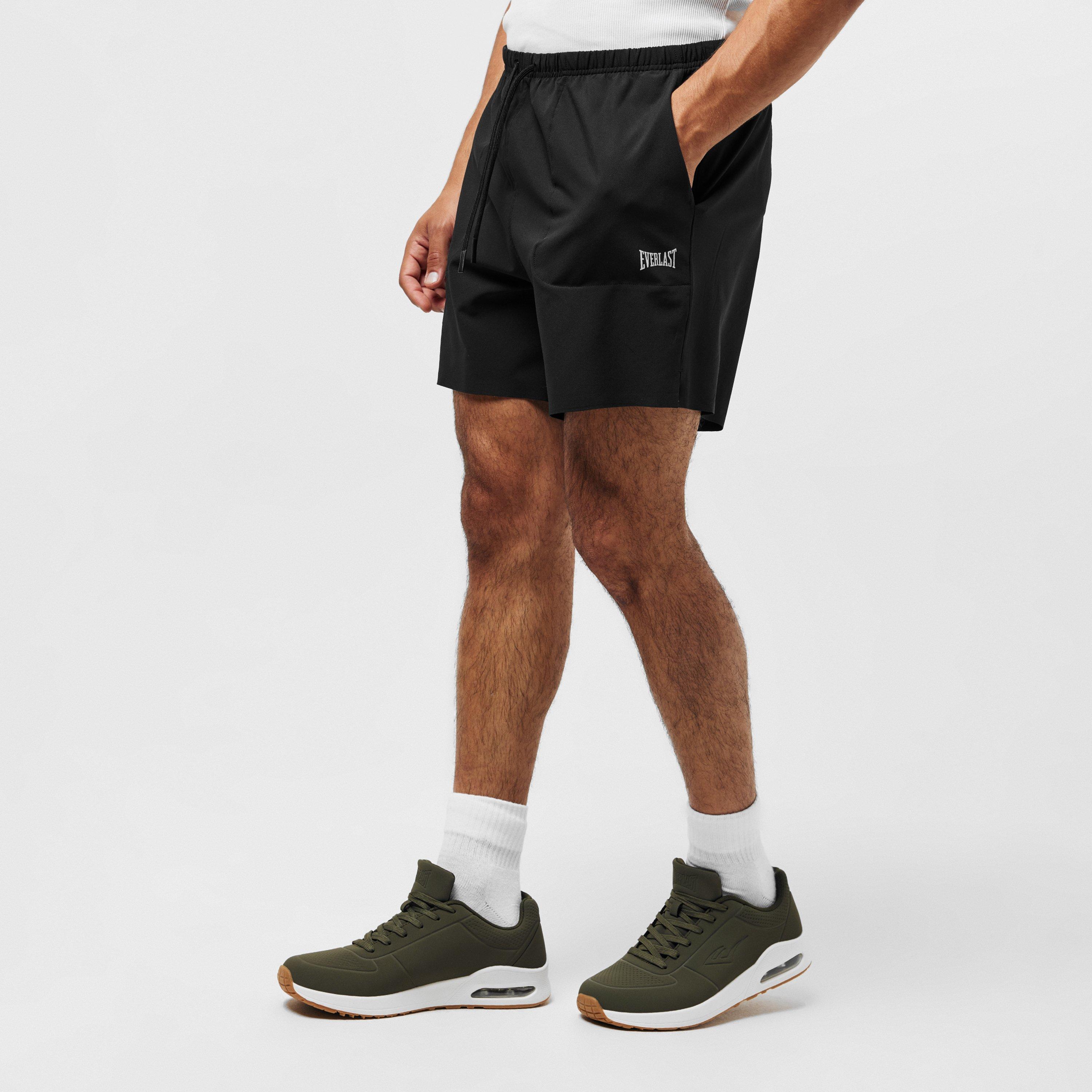 Black - Everlast - Riptstp 5in Shorts Mens - 3