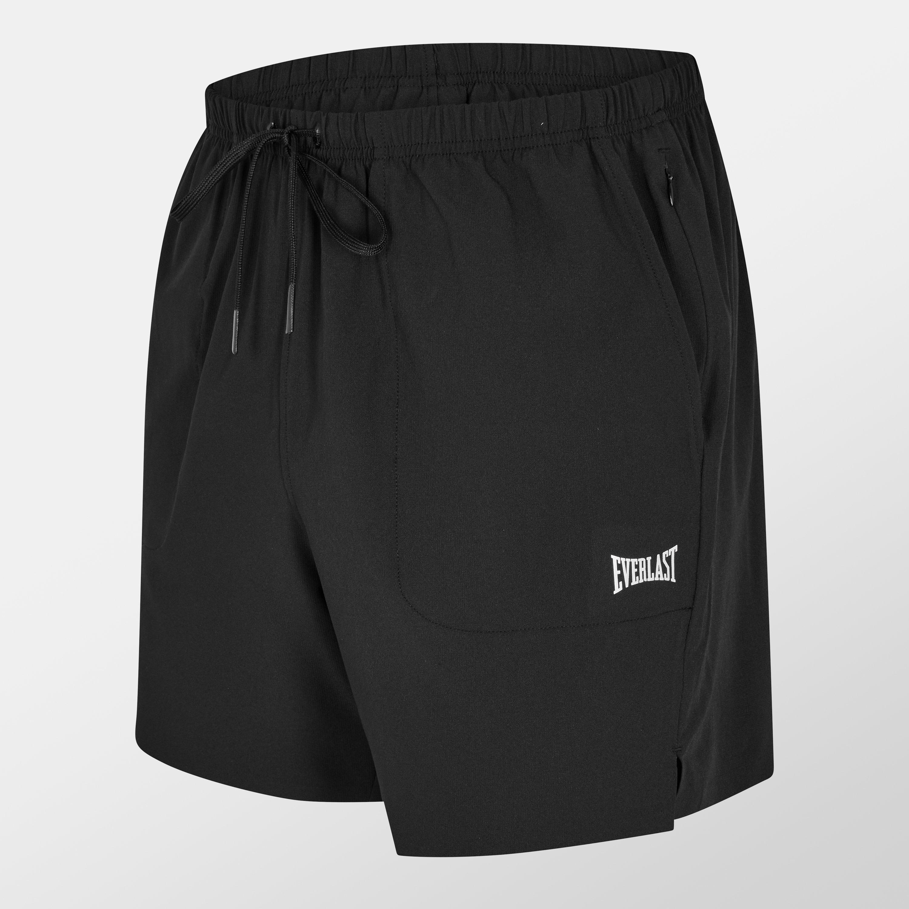 Black - Everlast - Riptstp 5in Shorts Mens - 7