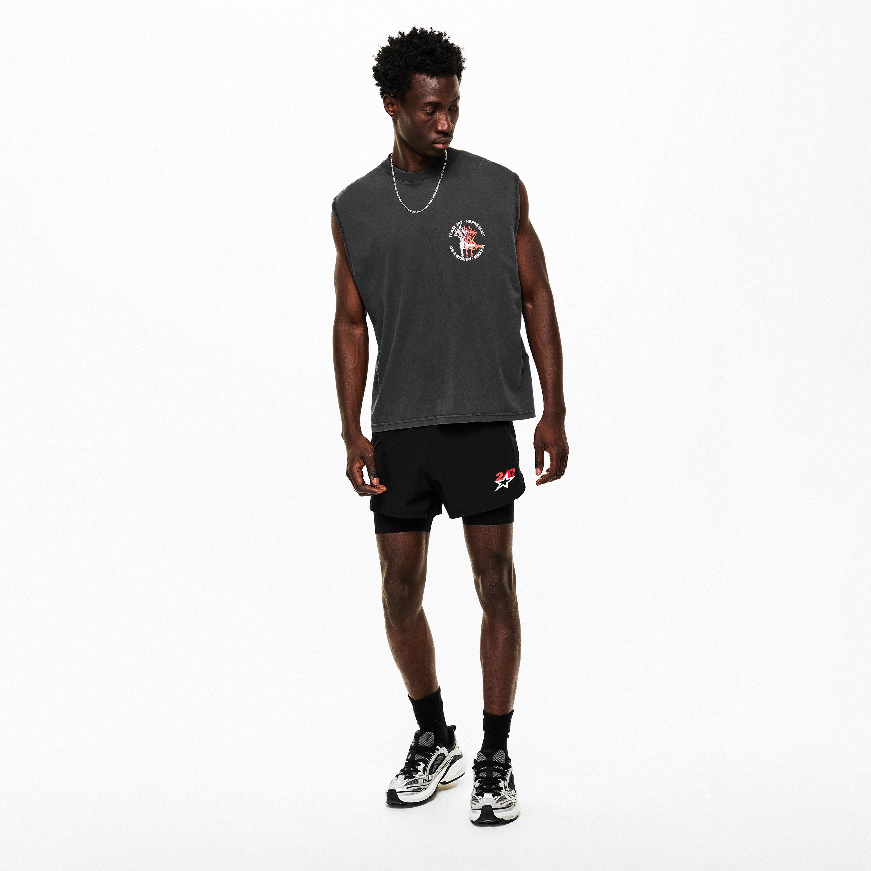 Jet Black - Represent 247 - R247 Hybrid Short Sn62 - 6