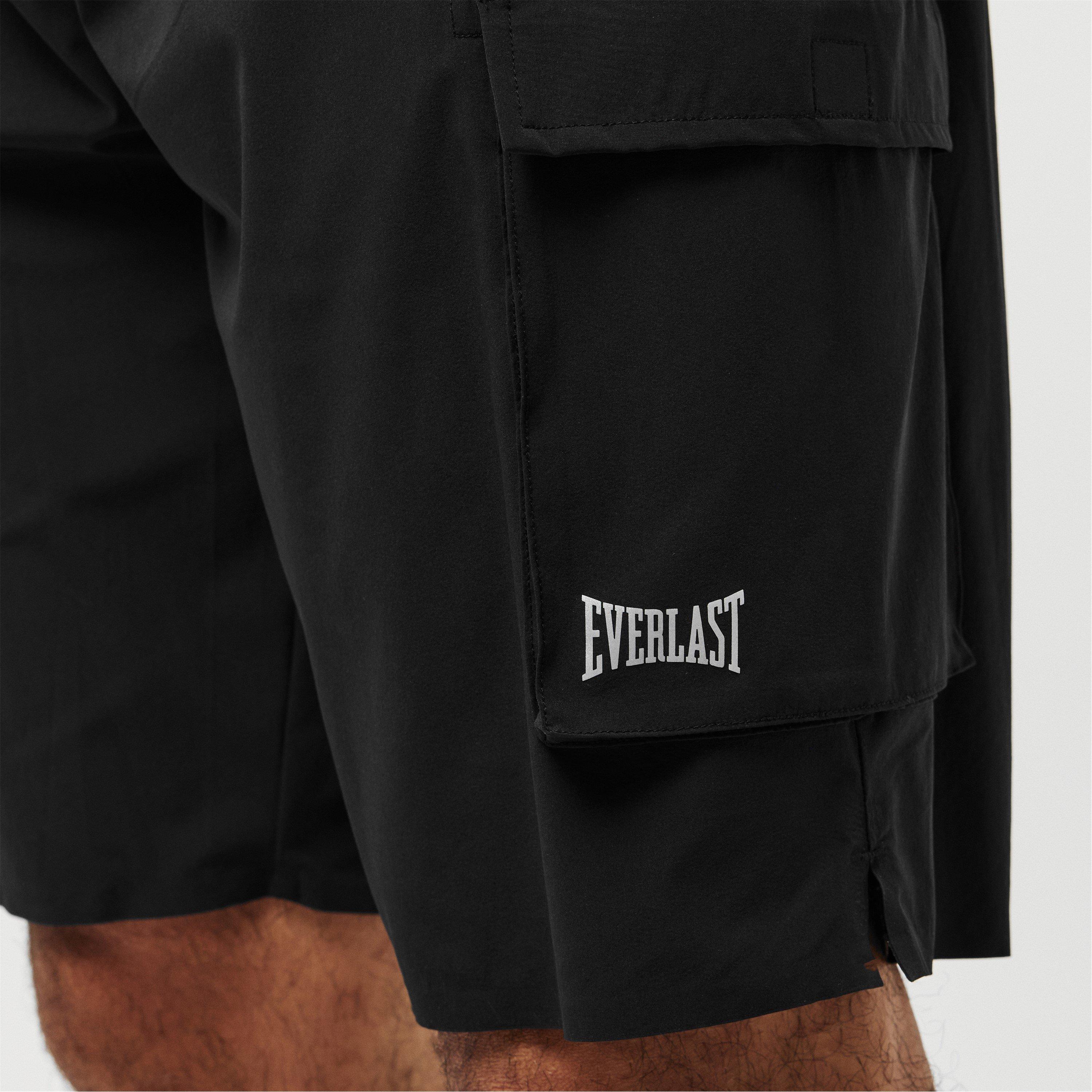 Zwart - Everlast - Cargo Shorts Mens - 5