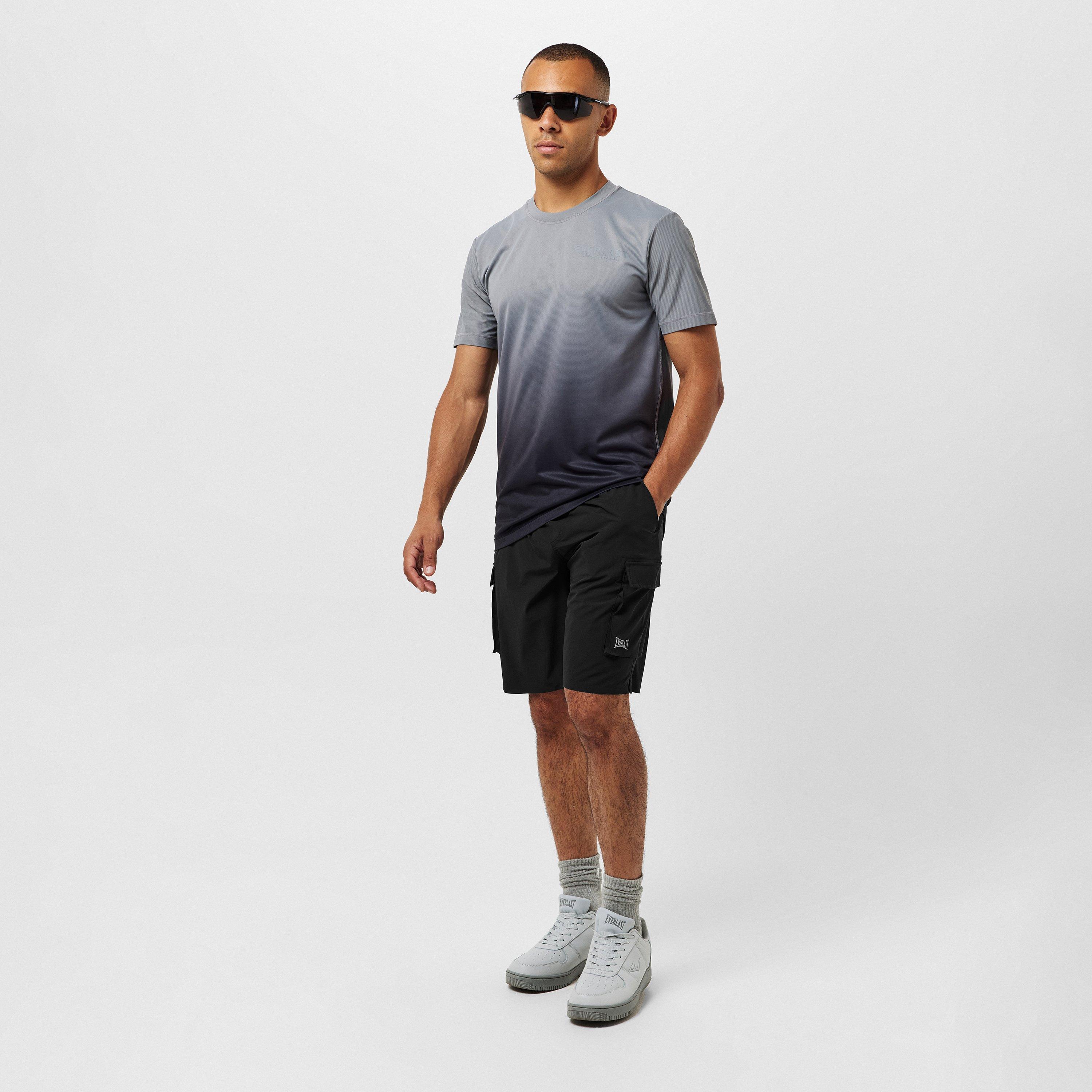 Zwart - Everlast - Cargo Shorts Mens - 6