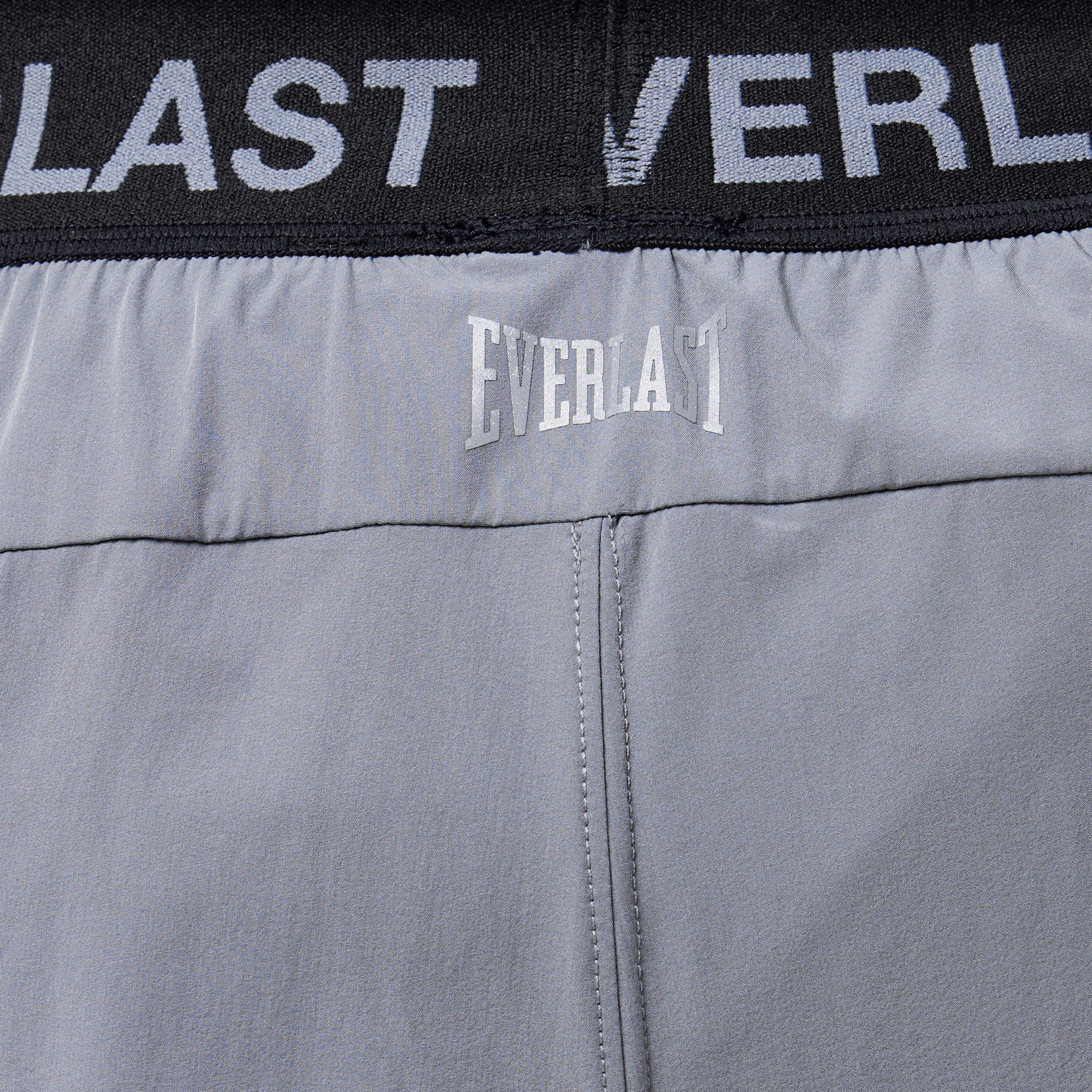 Grey - Everlast - 2in1 5in Shorts Mens - 5