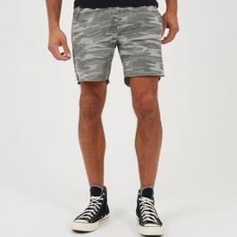 Brave Soul Print Jersey Short