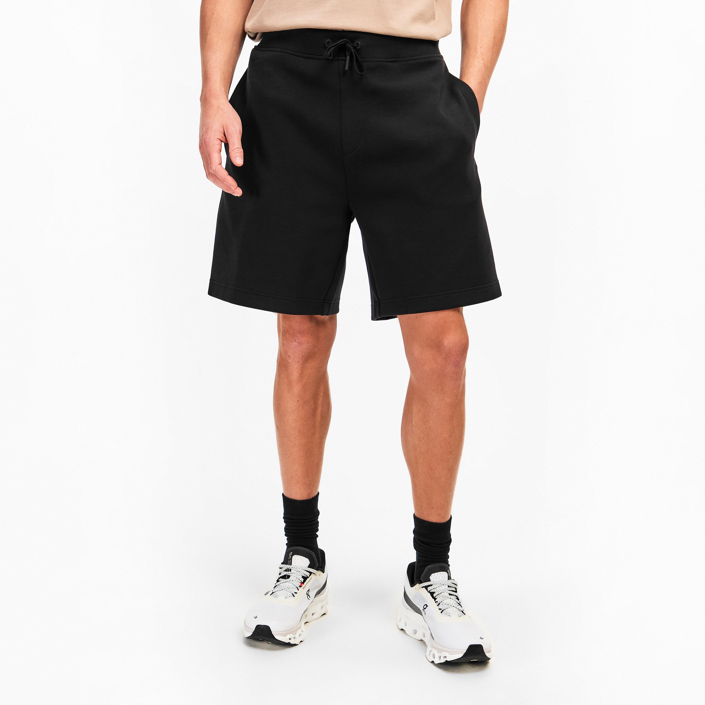 Black - On - Men's Focus Tech Performance Gym Shorts - 3