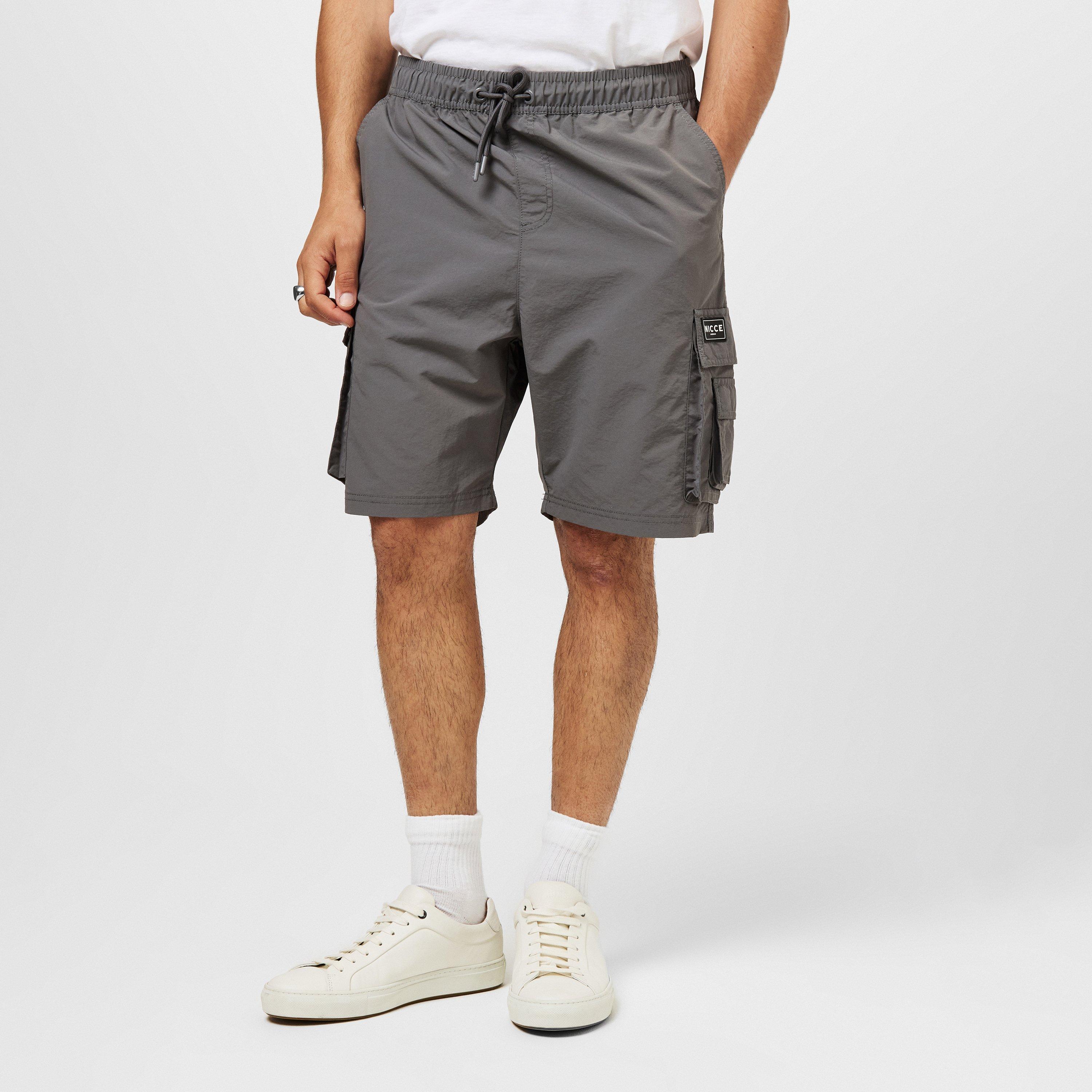Steel Grey - Nicce - Onama Cargo Shorts - 3