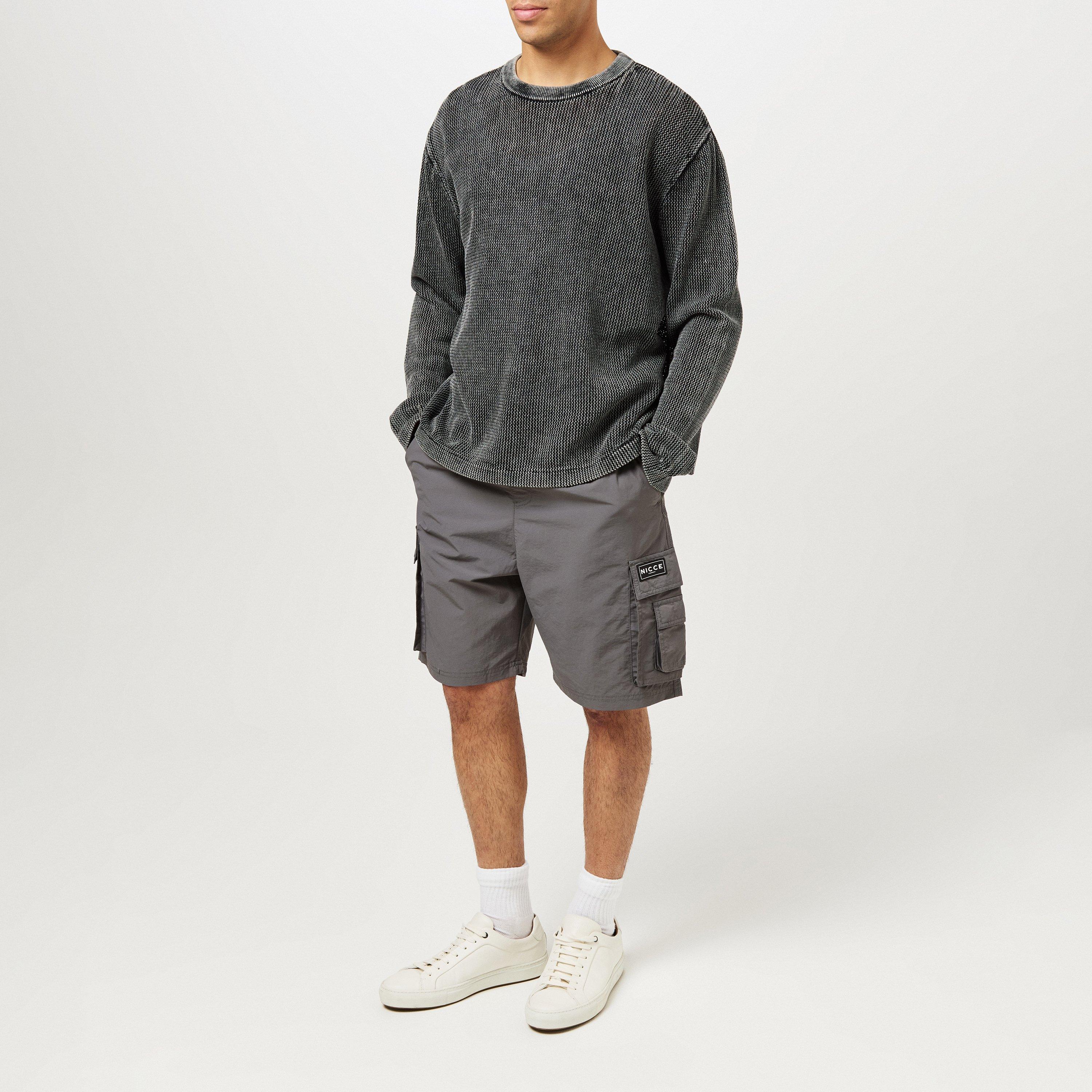 Steel Grey - Nicce - Onama Cargo Shorts - 6