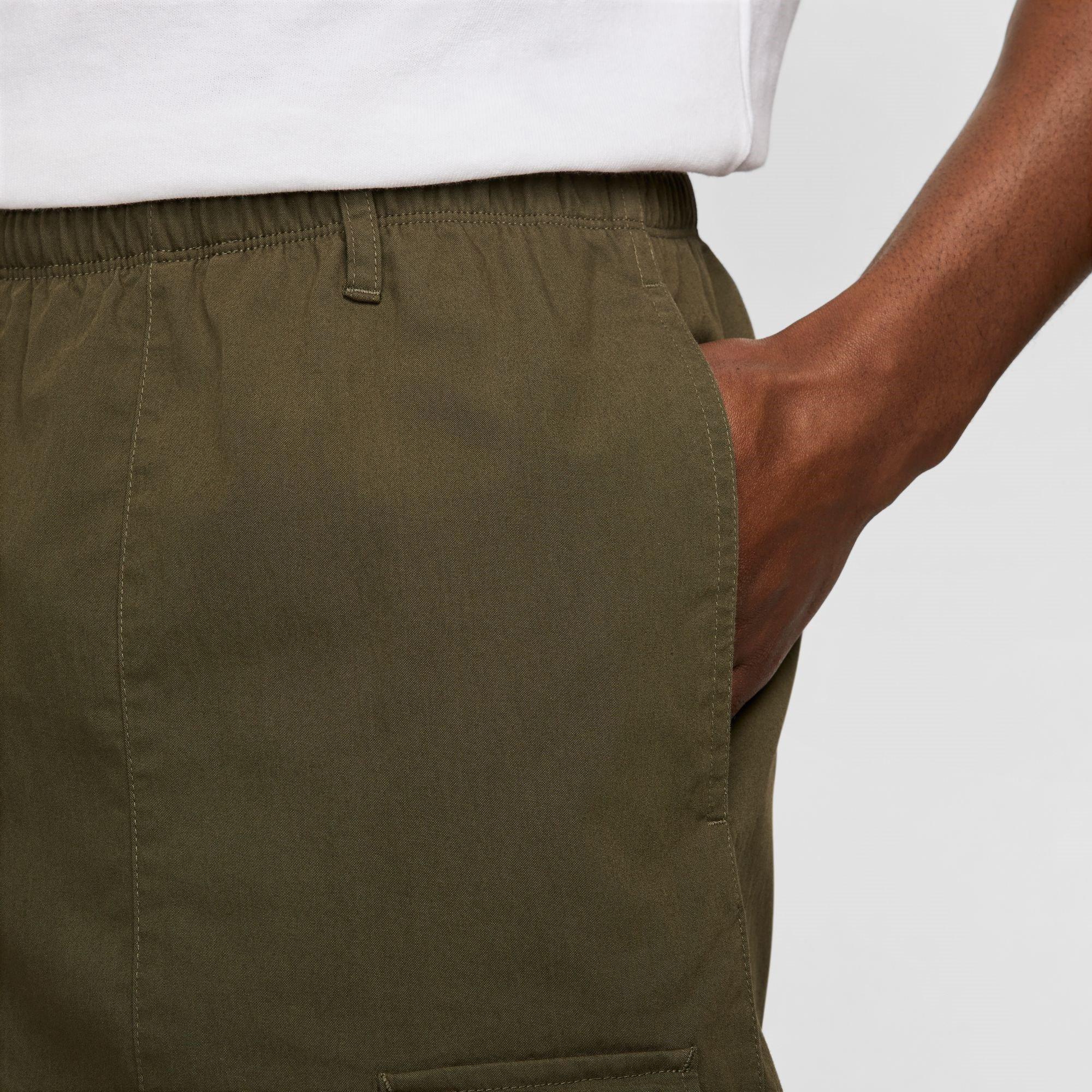 Cargo-Khaki - Nike - Mid Length Cargo Shorts Mens - 5