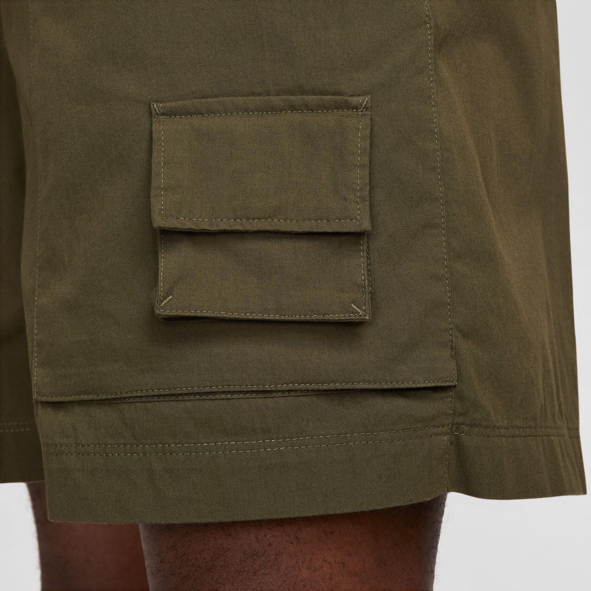 Cargo-Khaki - Nike - Mid Length Cargo Shorts Mens - 6