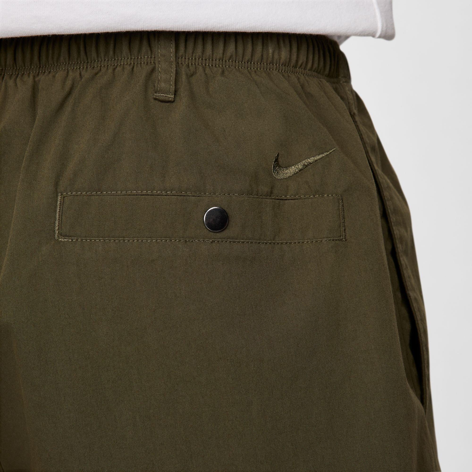 Cargo-Khaki - Nike - Mid Length Cargo Shorts Mens - 7
