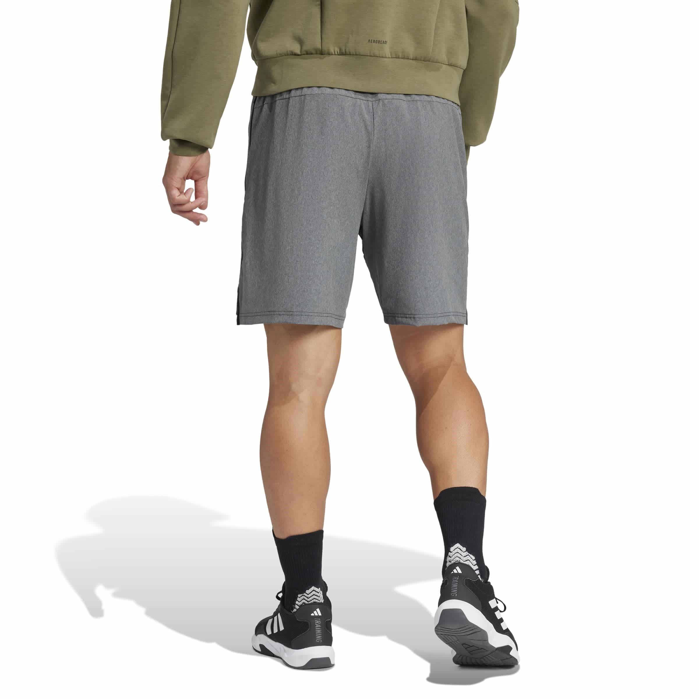 Black Melange - adidas - D4T Mel Short Sn62 - 3