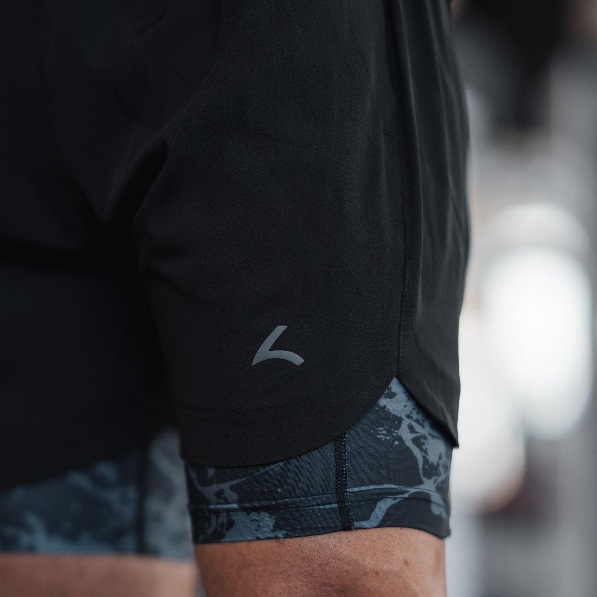 Noir - Reeva - Premium Active Shorts with Inner Short - 6