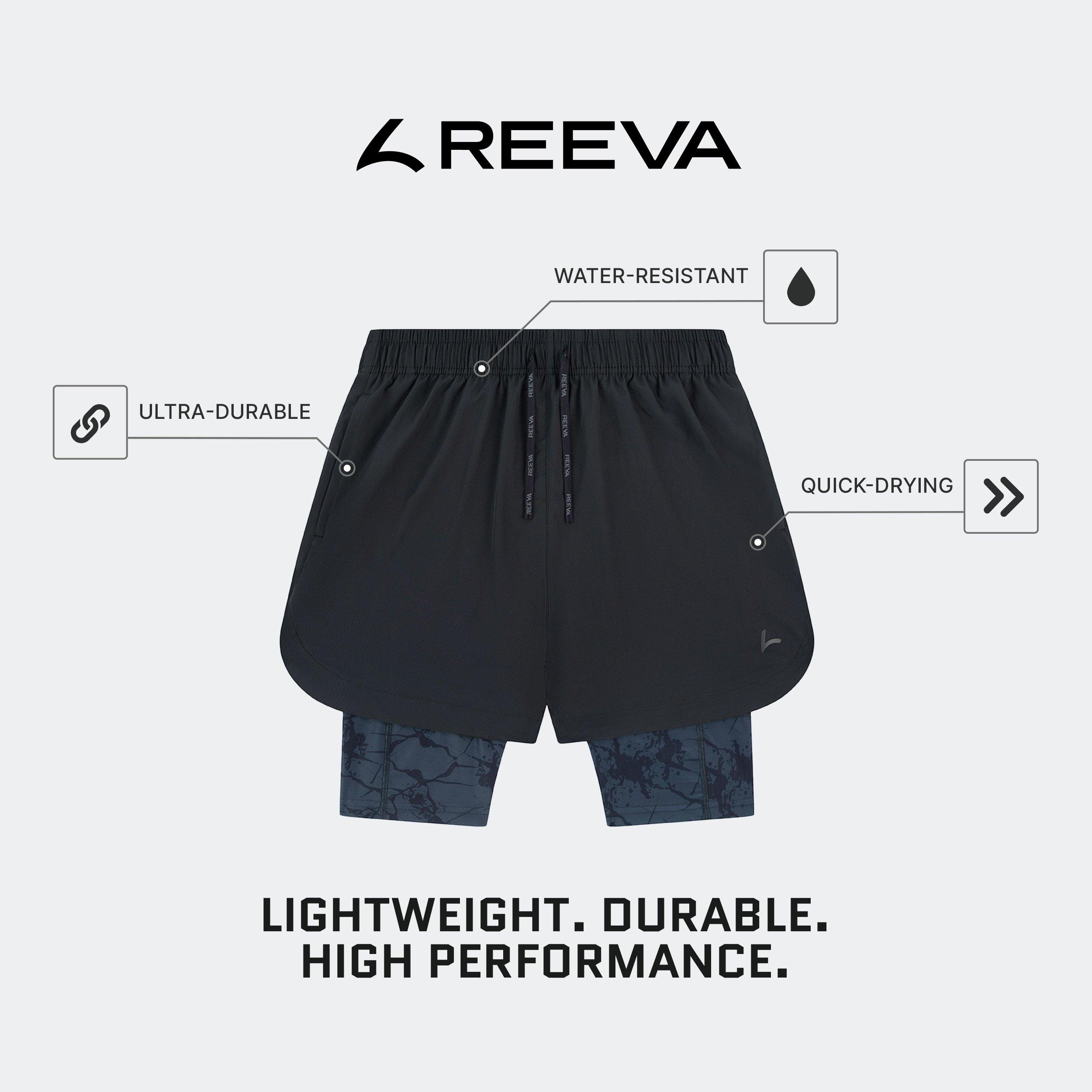 Noir - Reeva - Premium Active Shorts with Inner Short - 7