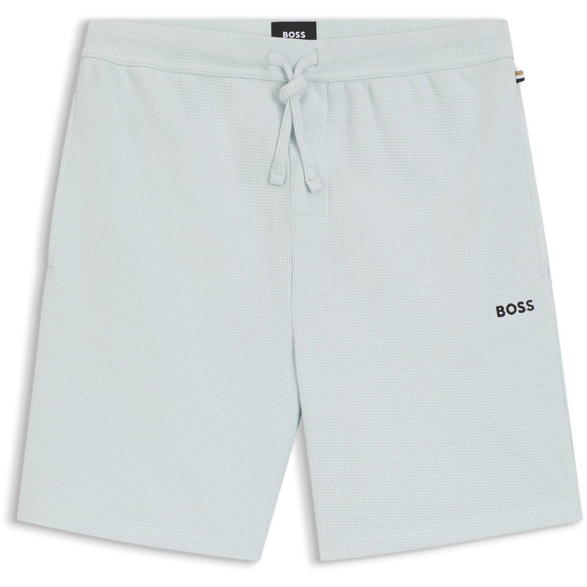 Boss Mens BOSS Bodywear Waffle Soft Texture Shorts