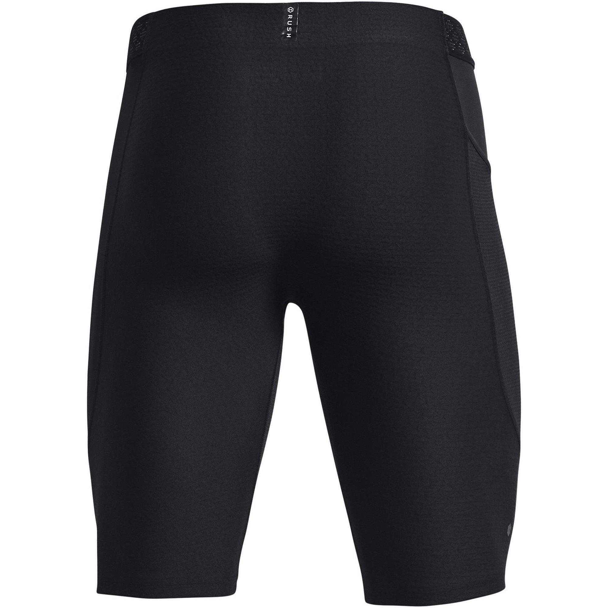 Black - Under Armour - Smartform Rush Performance Gym Shorts - 2