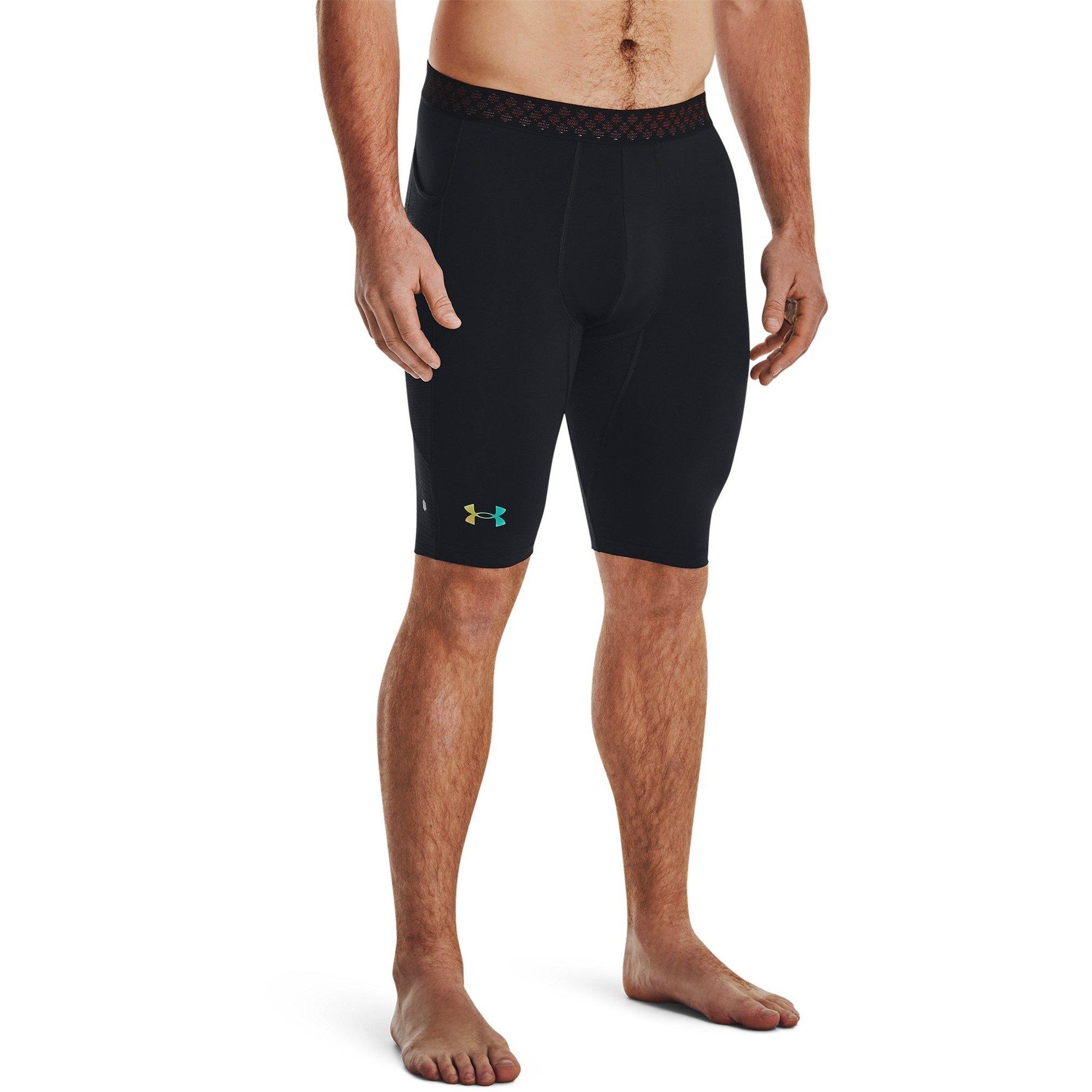 Black - Under Armour - Smartform Rush Performance Gym Shorts - 3