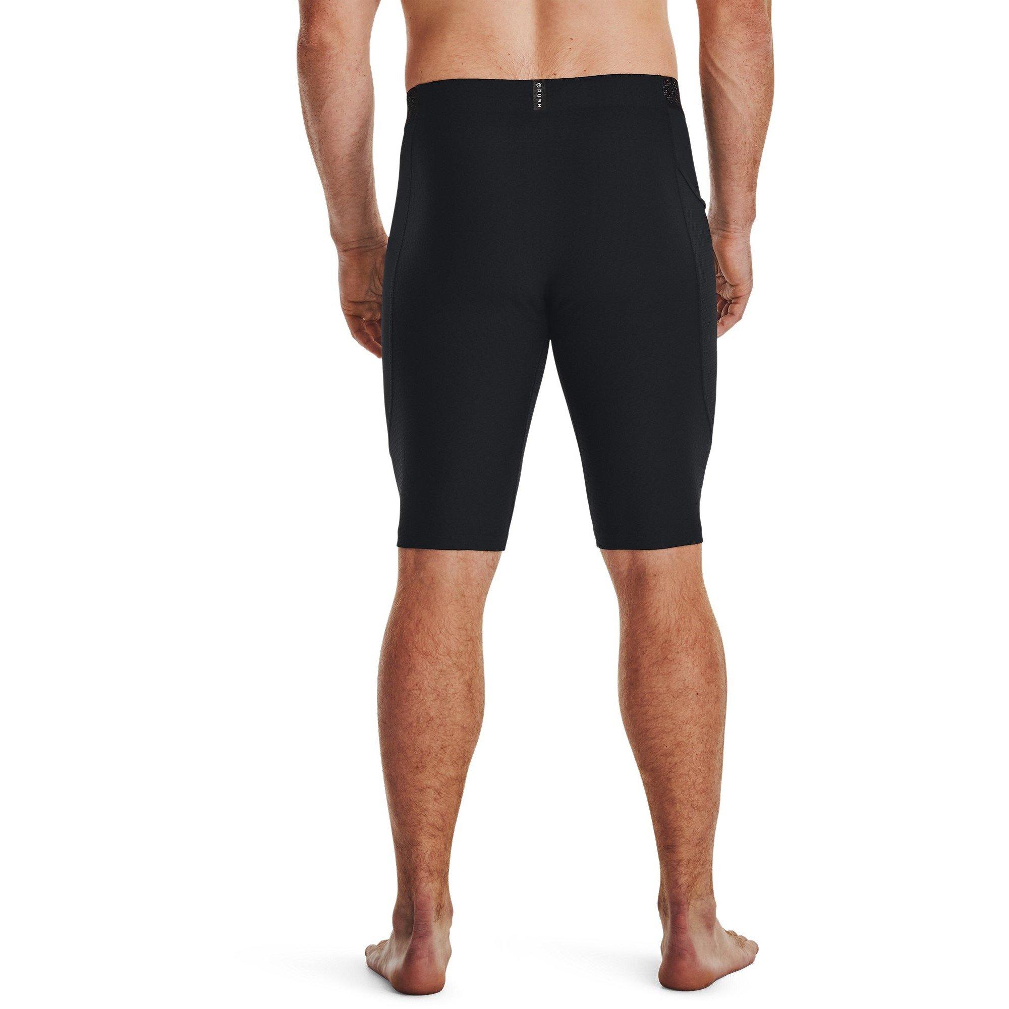 Black - Under Armour - Smartform Rush Performance Gym Shorts - 4
