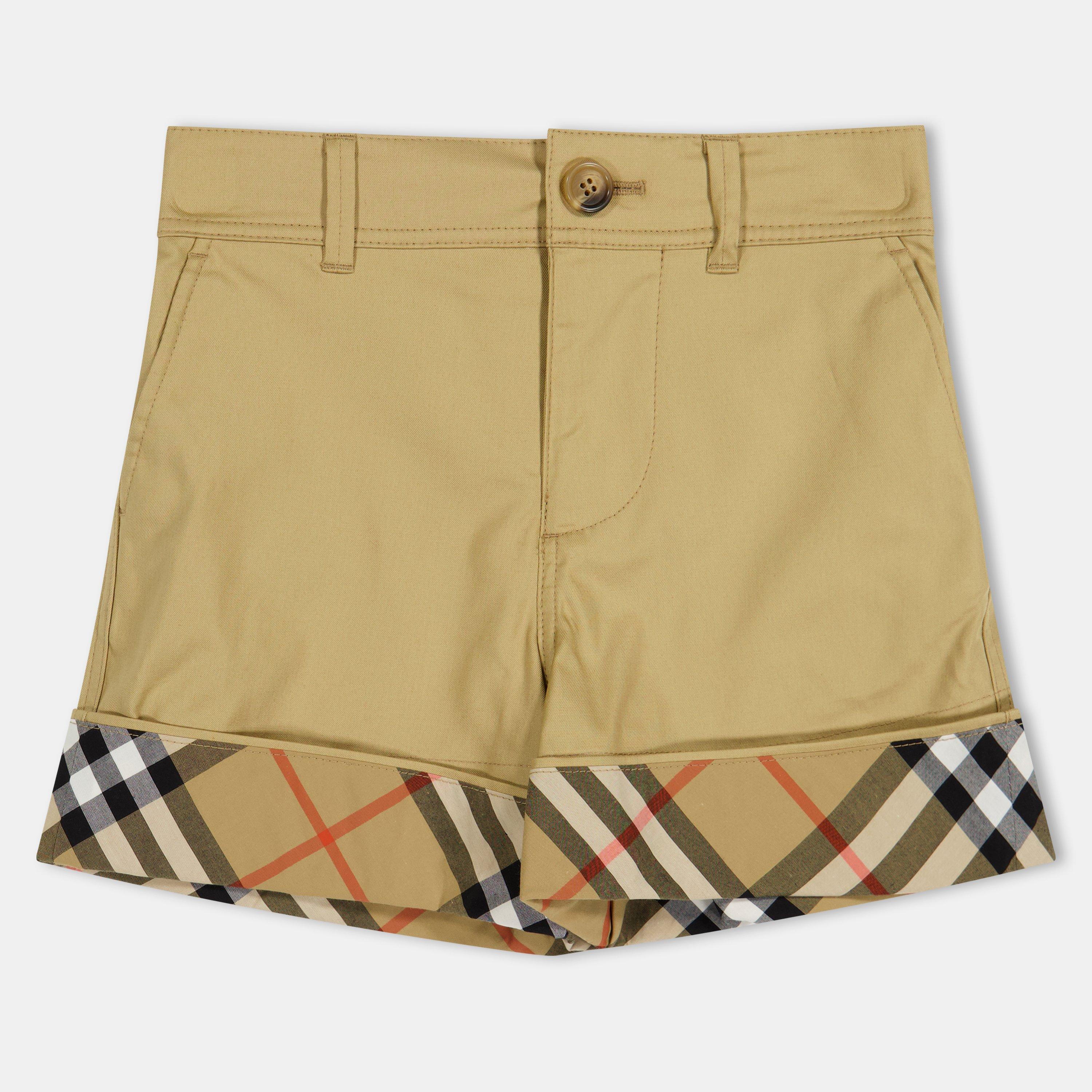 Sand B9719 - Burberry - Kids' Burb Oscar Chino Shorts - 1
