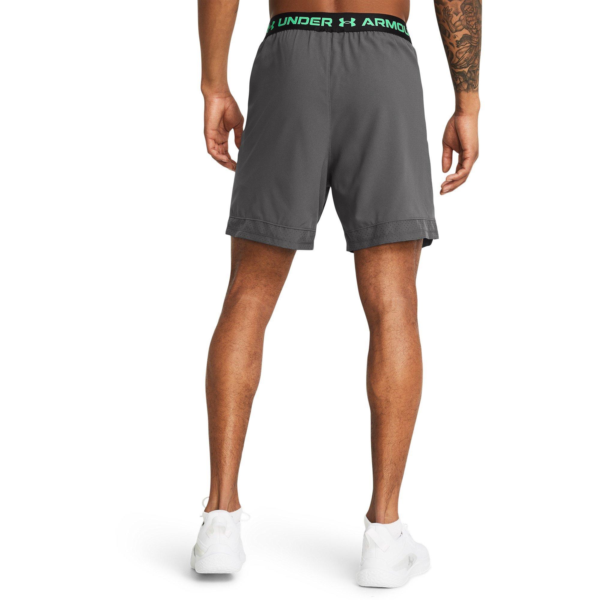 Grigio - Under Armour - Vanish Woven Performance Gym Shorts - 4