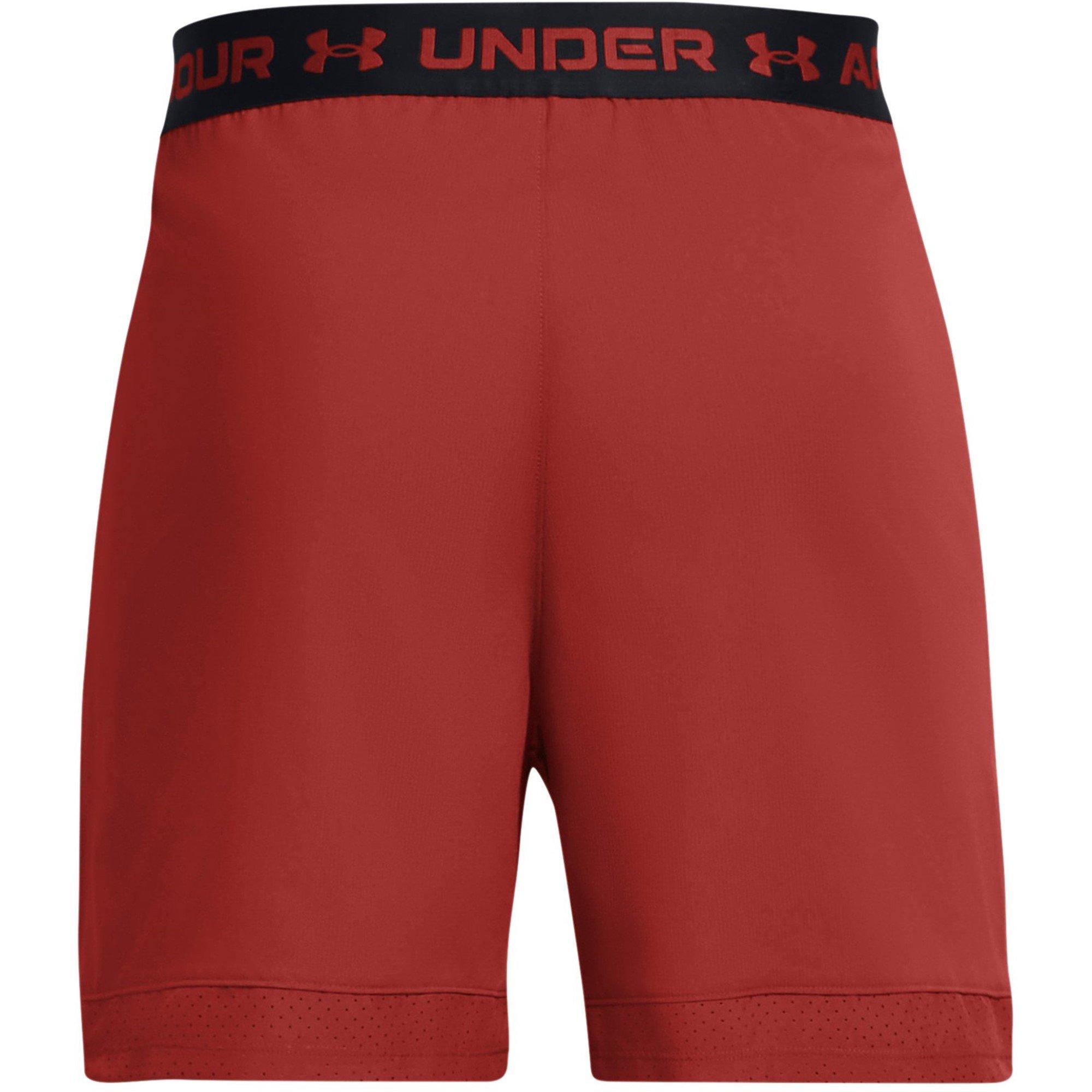 Orange - Under Armour - Men's Vanish Woven Performance Gym Shorts - 2