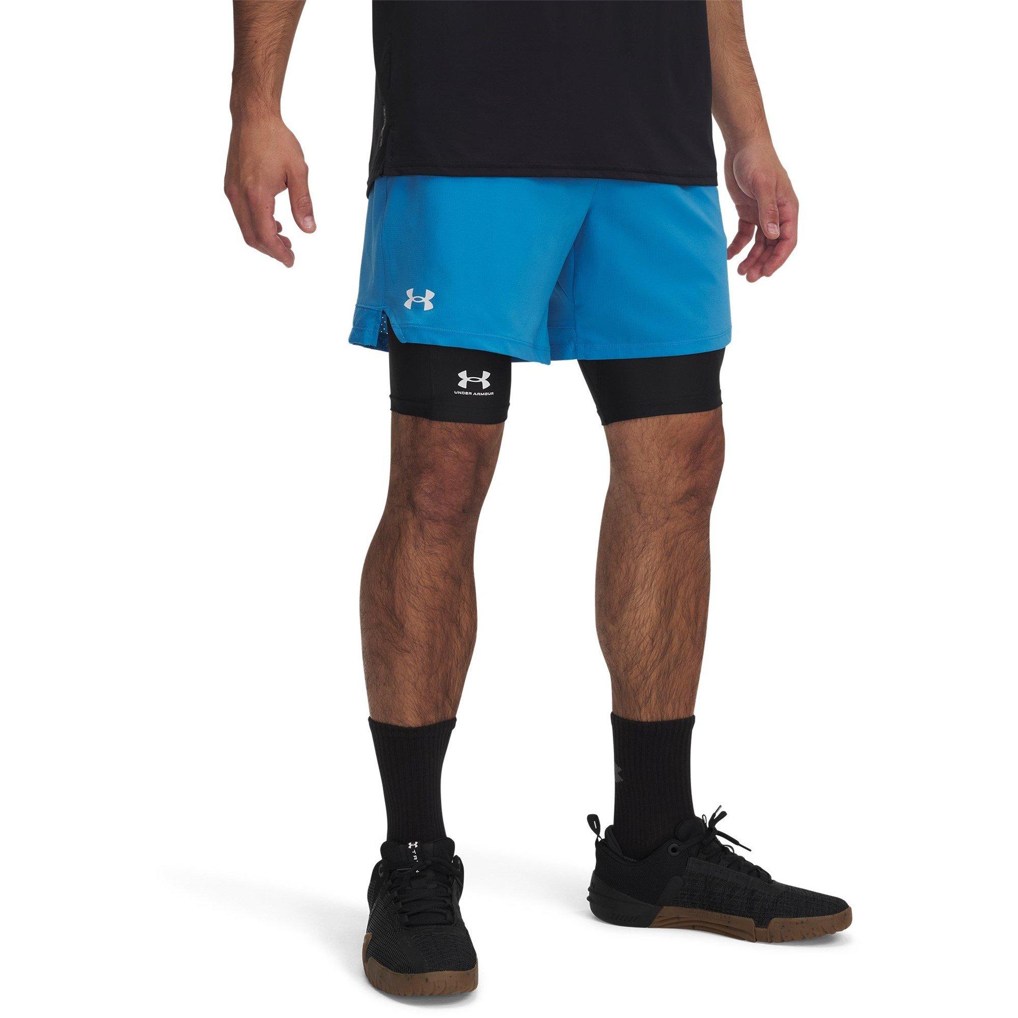 Blue - Under Armour - Men's Vanish Woven Performance Gym Shorts - 1