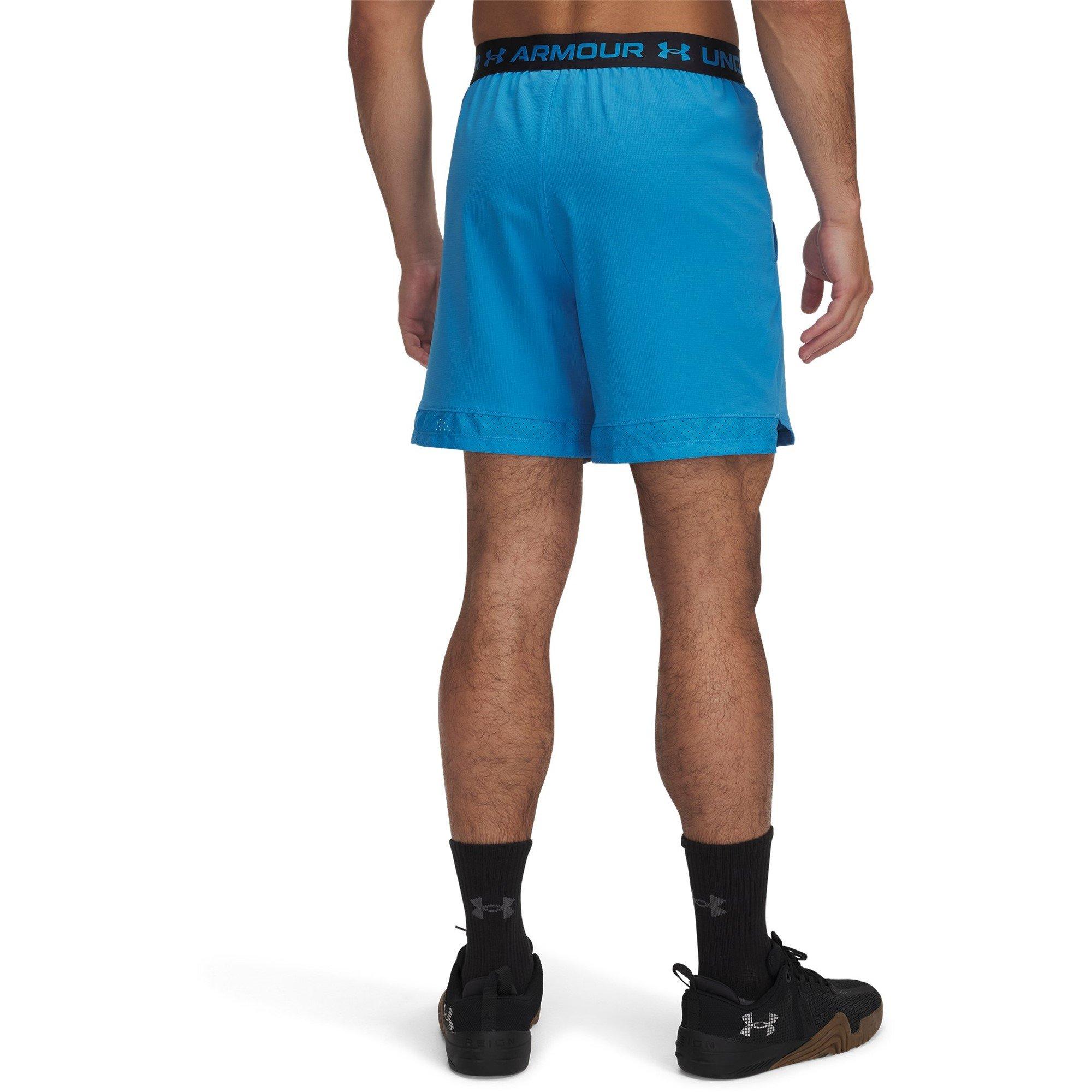 Blue - Under Armour - Men's Vanish Woven Performance Gym Shorts - 2