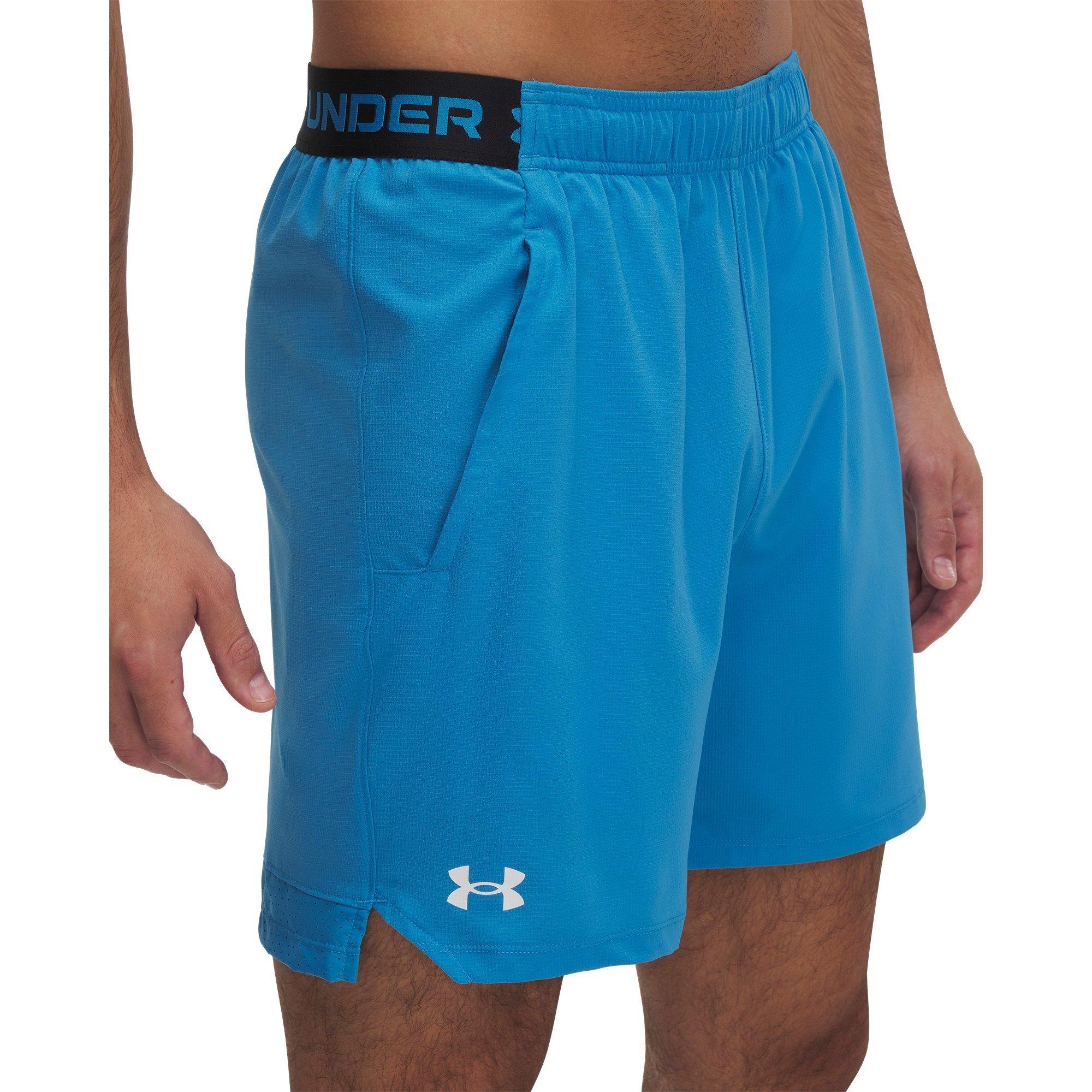 Blue - Under Armour - Men's Vanish Woven Performance Gym Shorts - 3