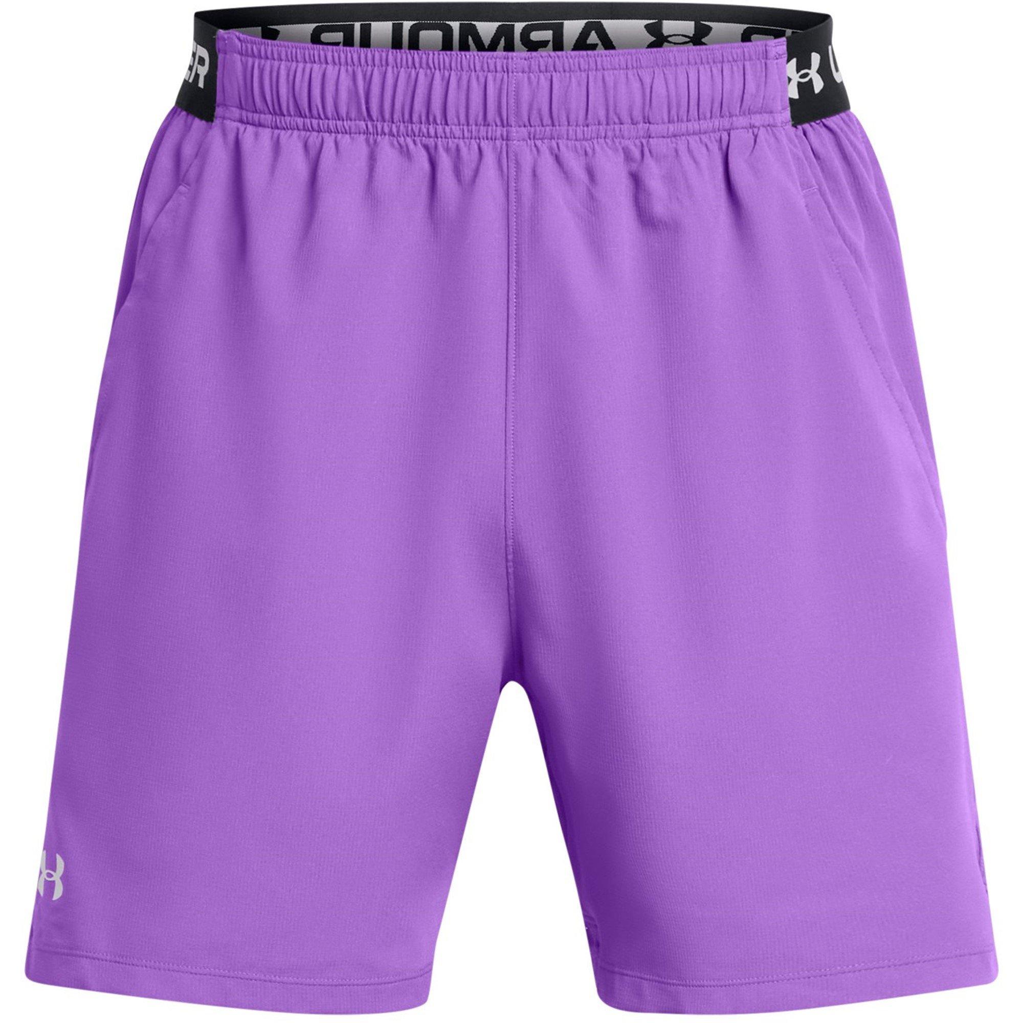 Under Armour Men's Vanish Woven Performance Gym Shorts - Purple - L