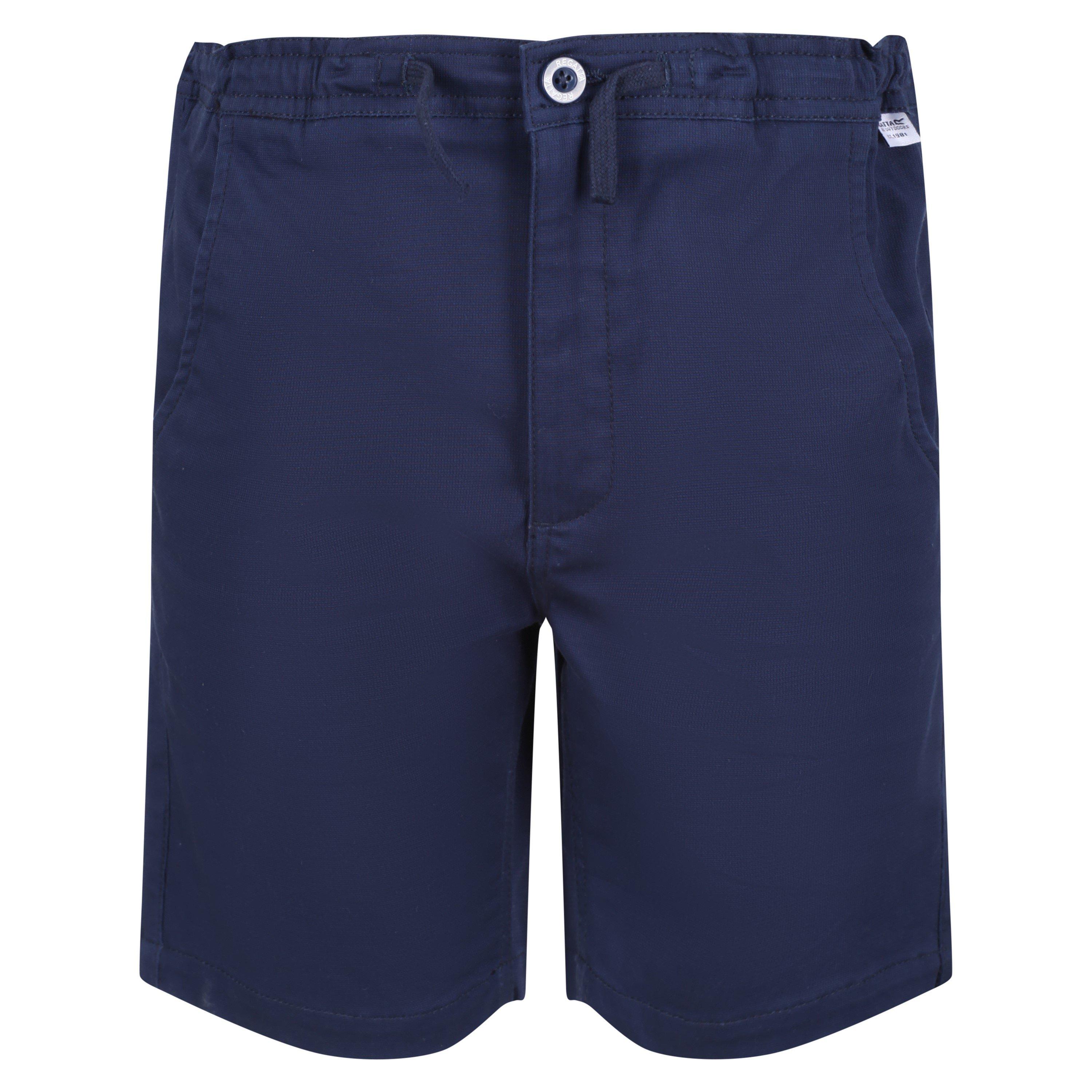 Navy Ottoman - Regatta - Unisex Kids' Alber Chino Shorts - 1