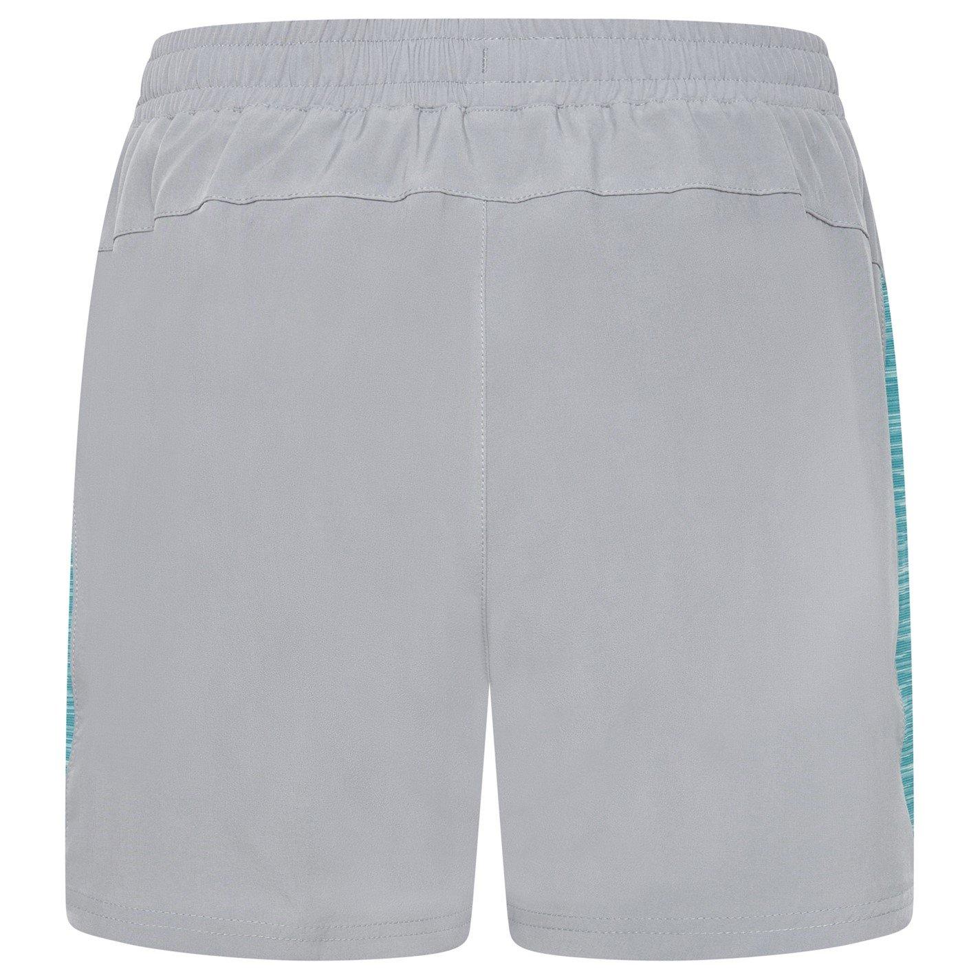 Grey/Ocean Blue - Gym King - Mens Energy Space Dye Performance Gym Shorts - 5