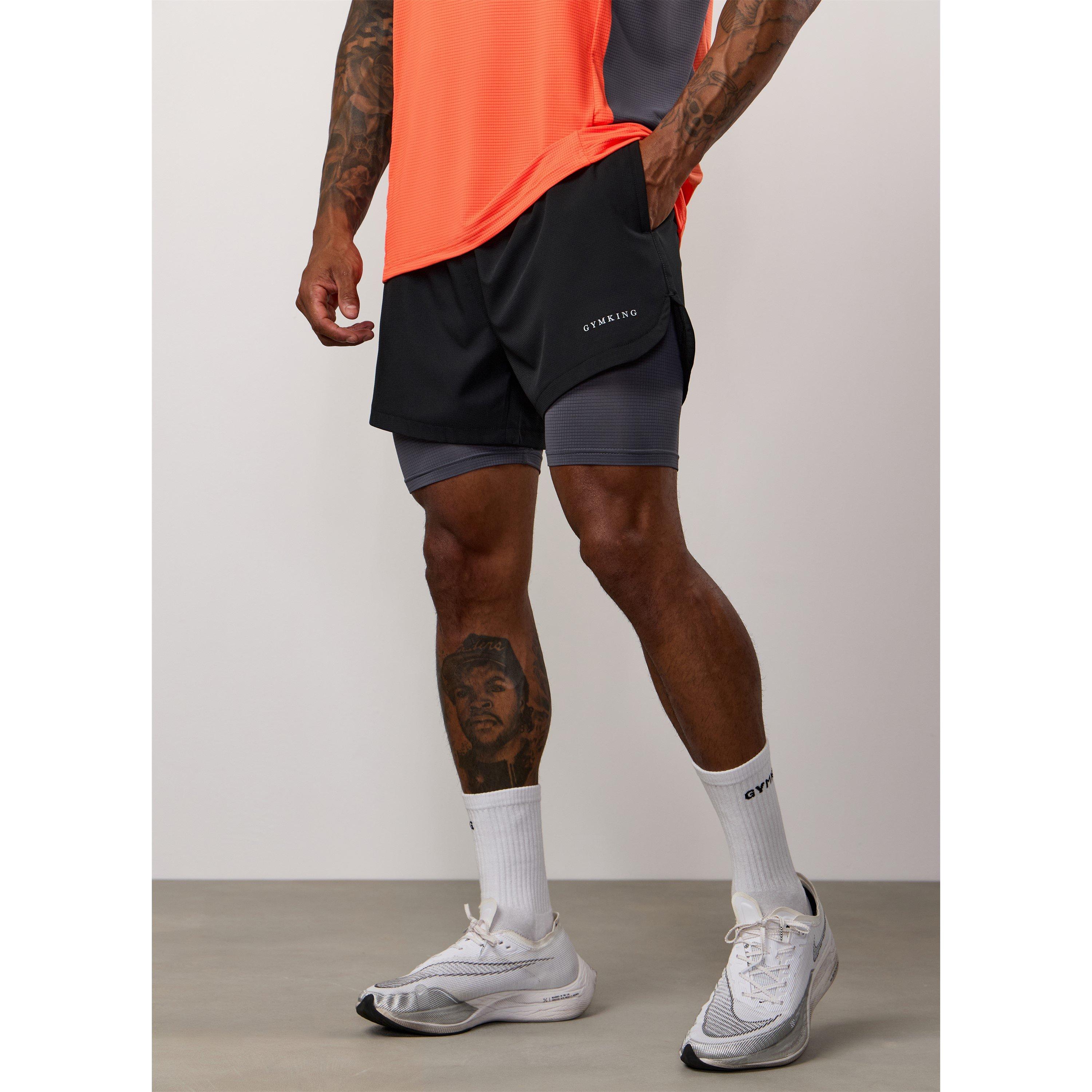 Black/Graphite - Gym King - Performance Gym Shorts - 3