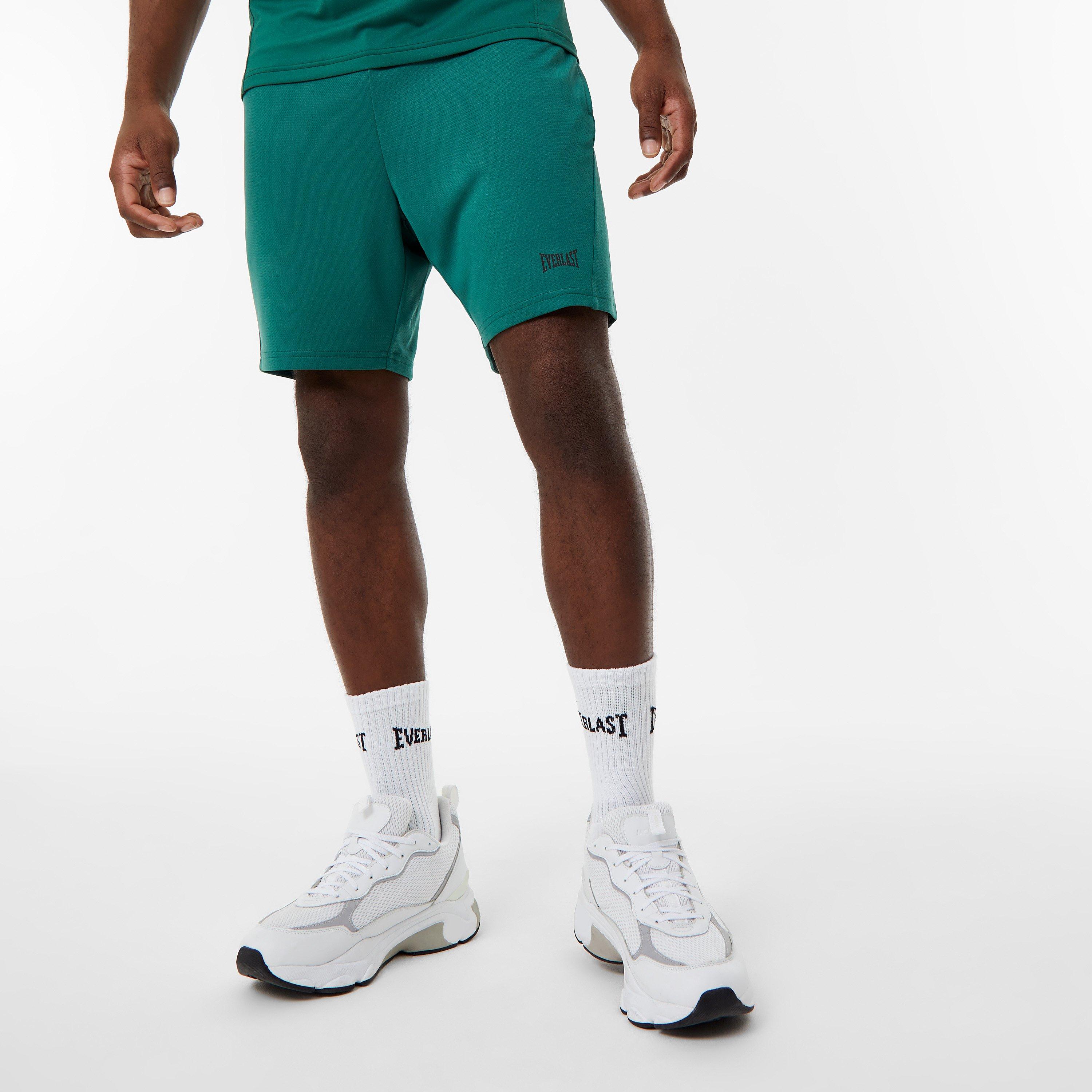 Forest Green - Everlast - 8-inch Shorts Mens - 3