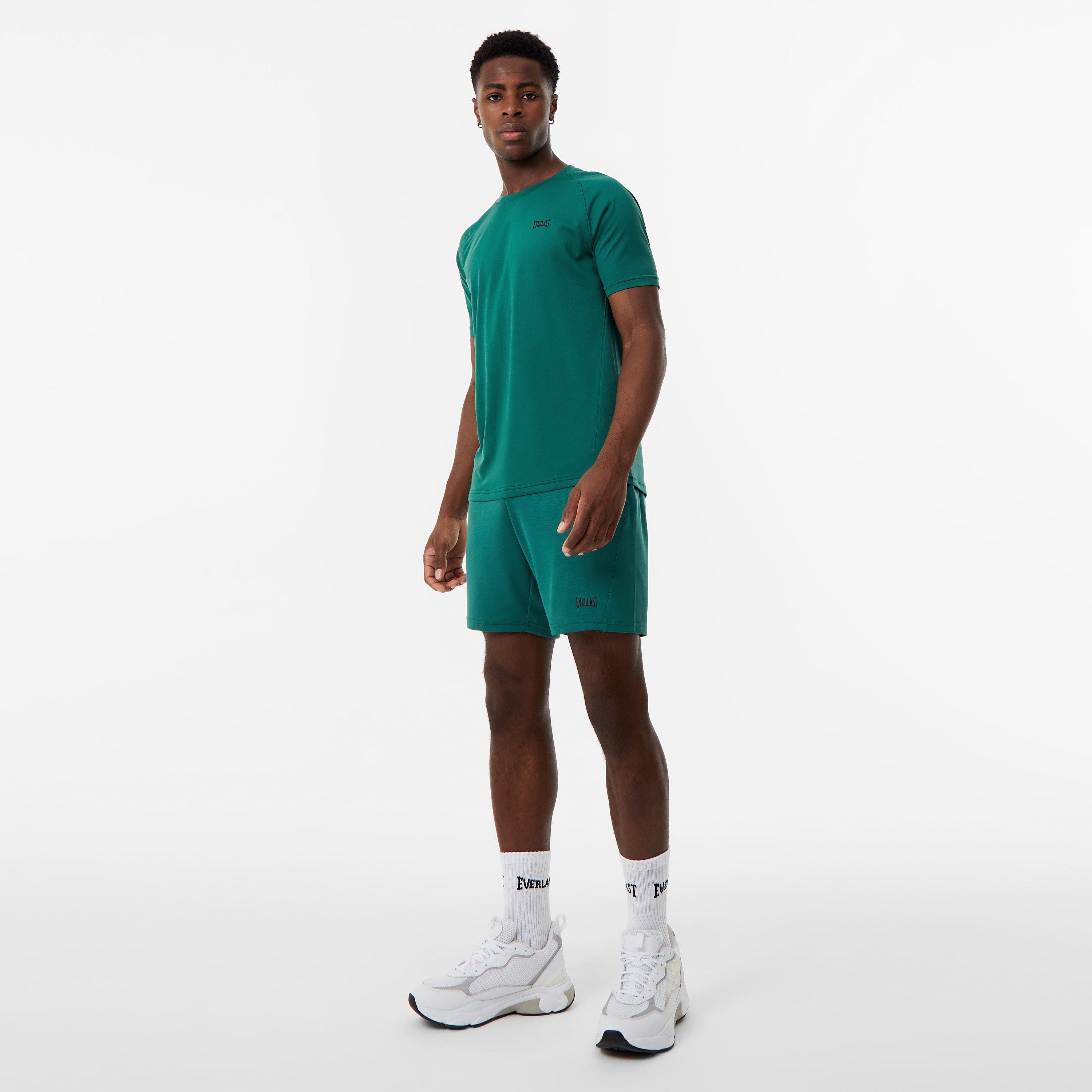 Forest Green - Everlast - 8-inch Shorts Mens - 6
