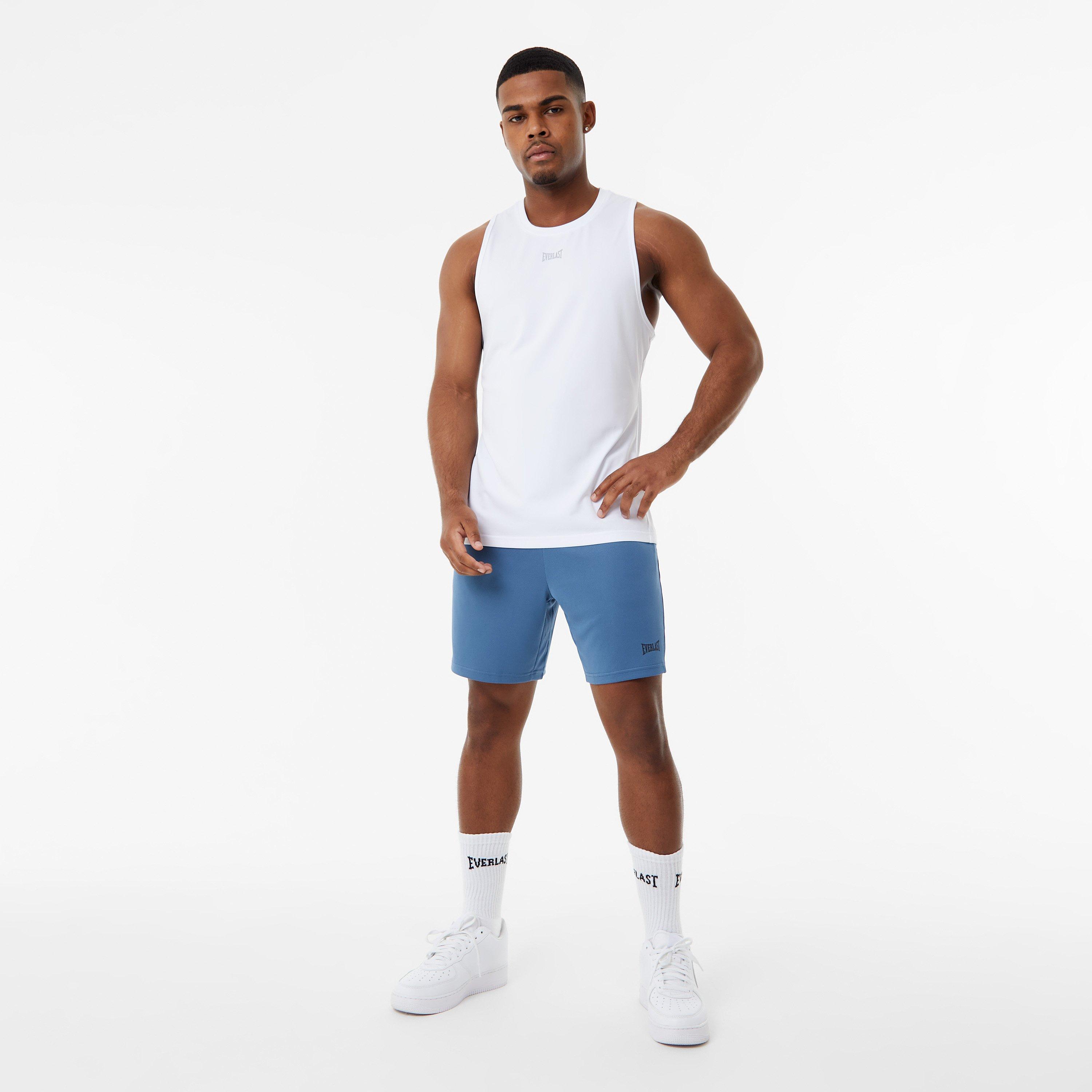 Dusky Blue - Everlast - 8-inch Shorts Mens - 4