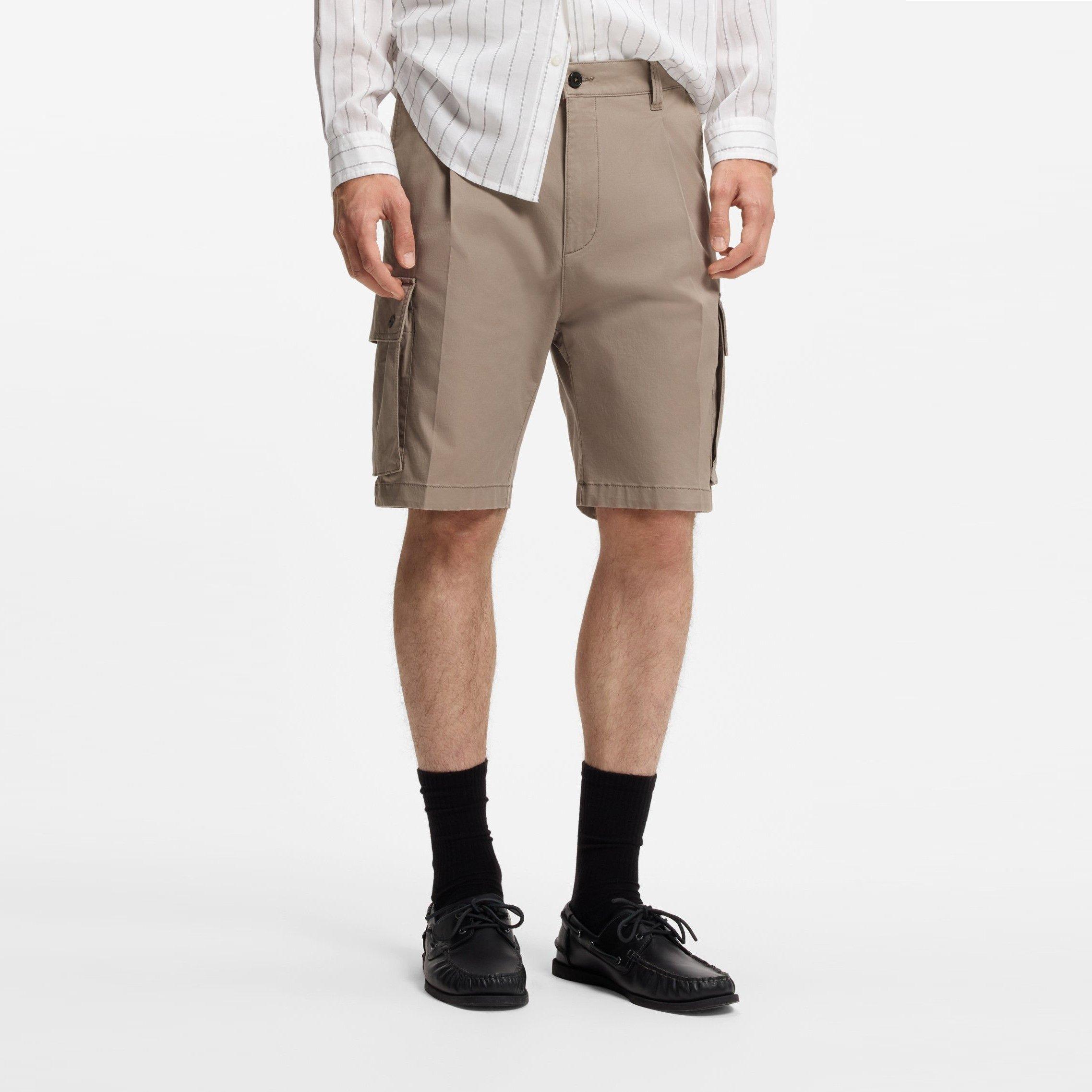 Brown 237 - Hugo - Men's Cargo Shorts - 2